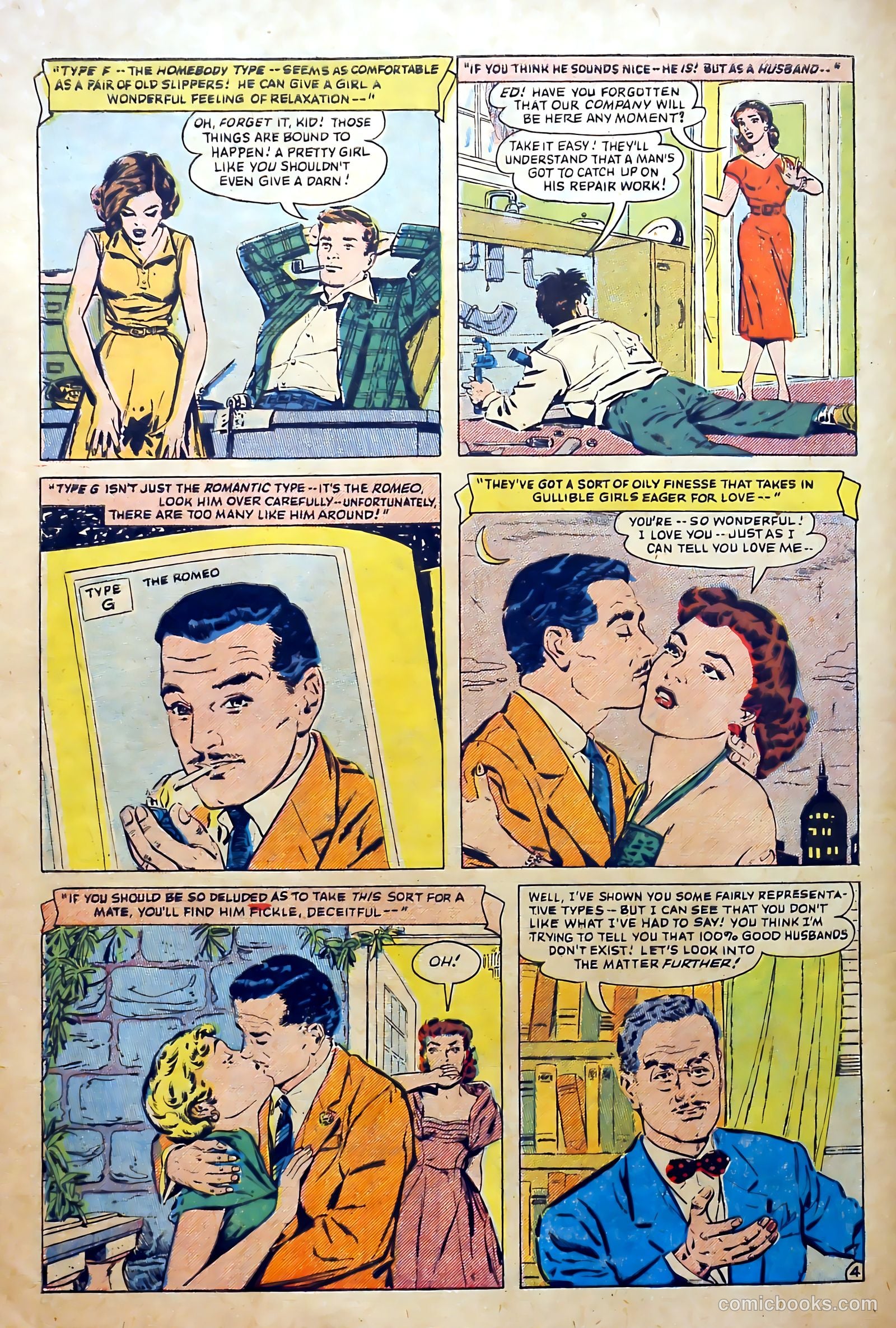 Romantic Adventures #63 (1956) — page 32 of 36
