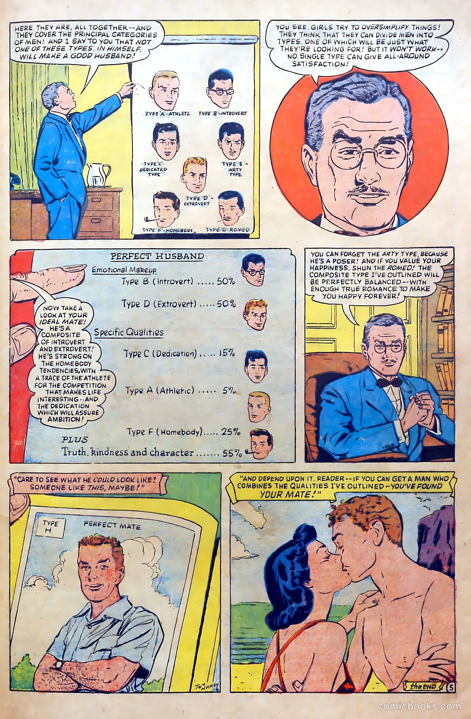 Romantic Adventures #63 (1956) — page 33 of 36