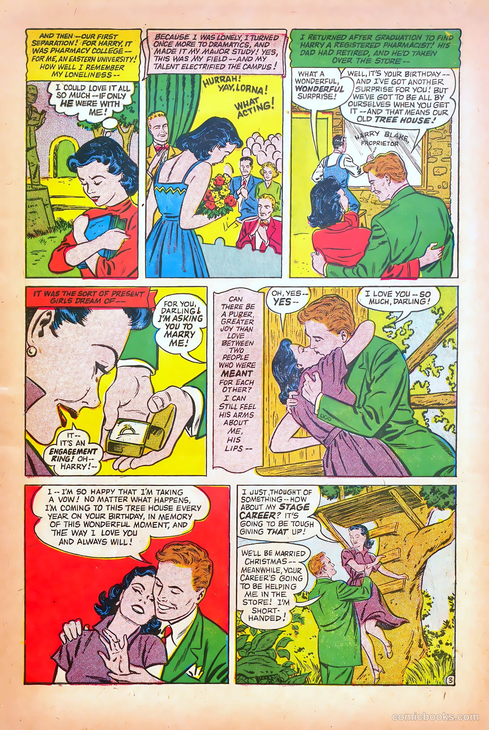 Romantic Adventures #64 (1956) — page 5 of 36