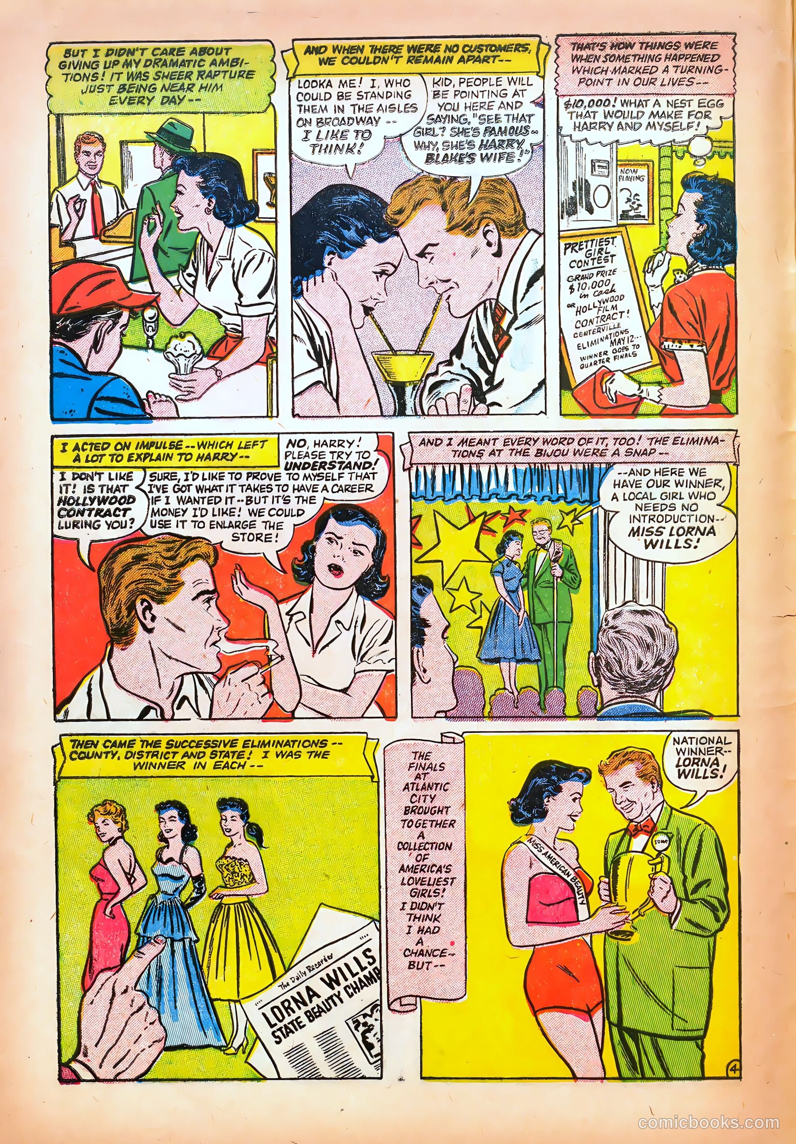 Romantic Adventures #64 (1956) — page 6 of 36
