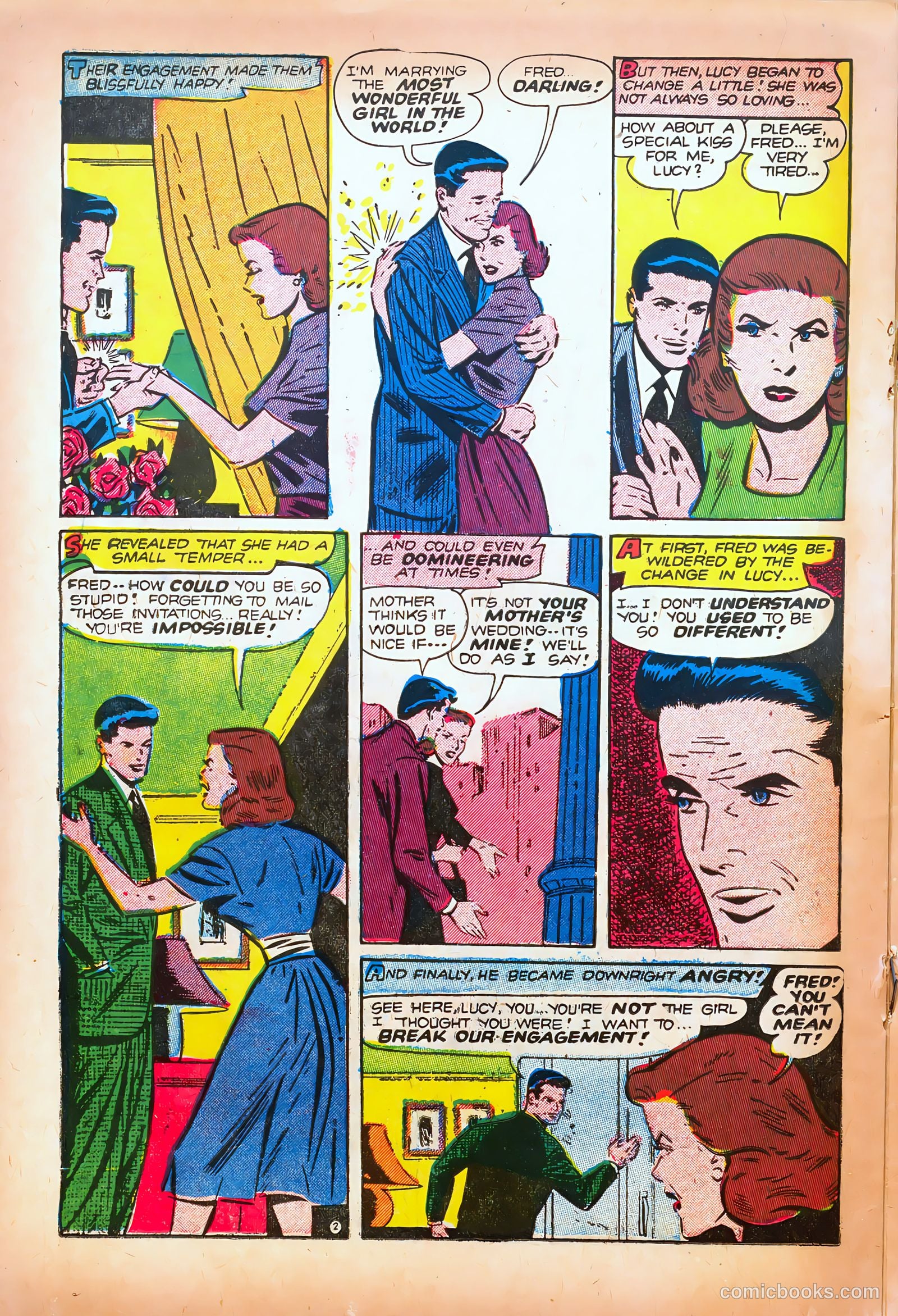 Romantic Adventures #64 (1956) — page 20 of 36