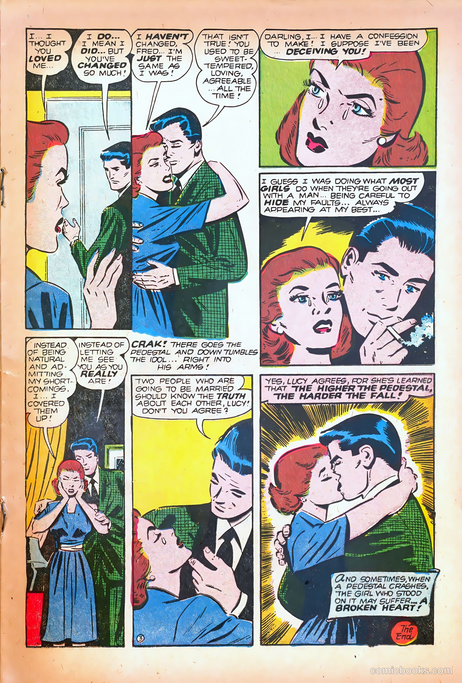 Romantic Adventures #64 (1956) — page 21 of 36