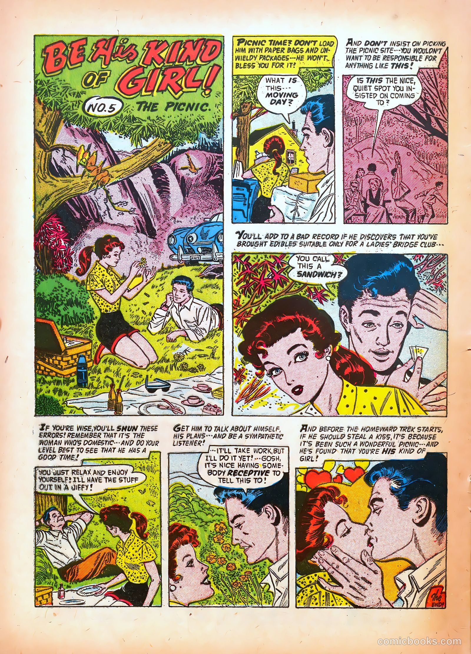 Romantic Adventures #64 (1956) — page 22 of 36