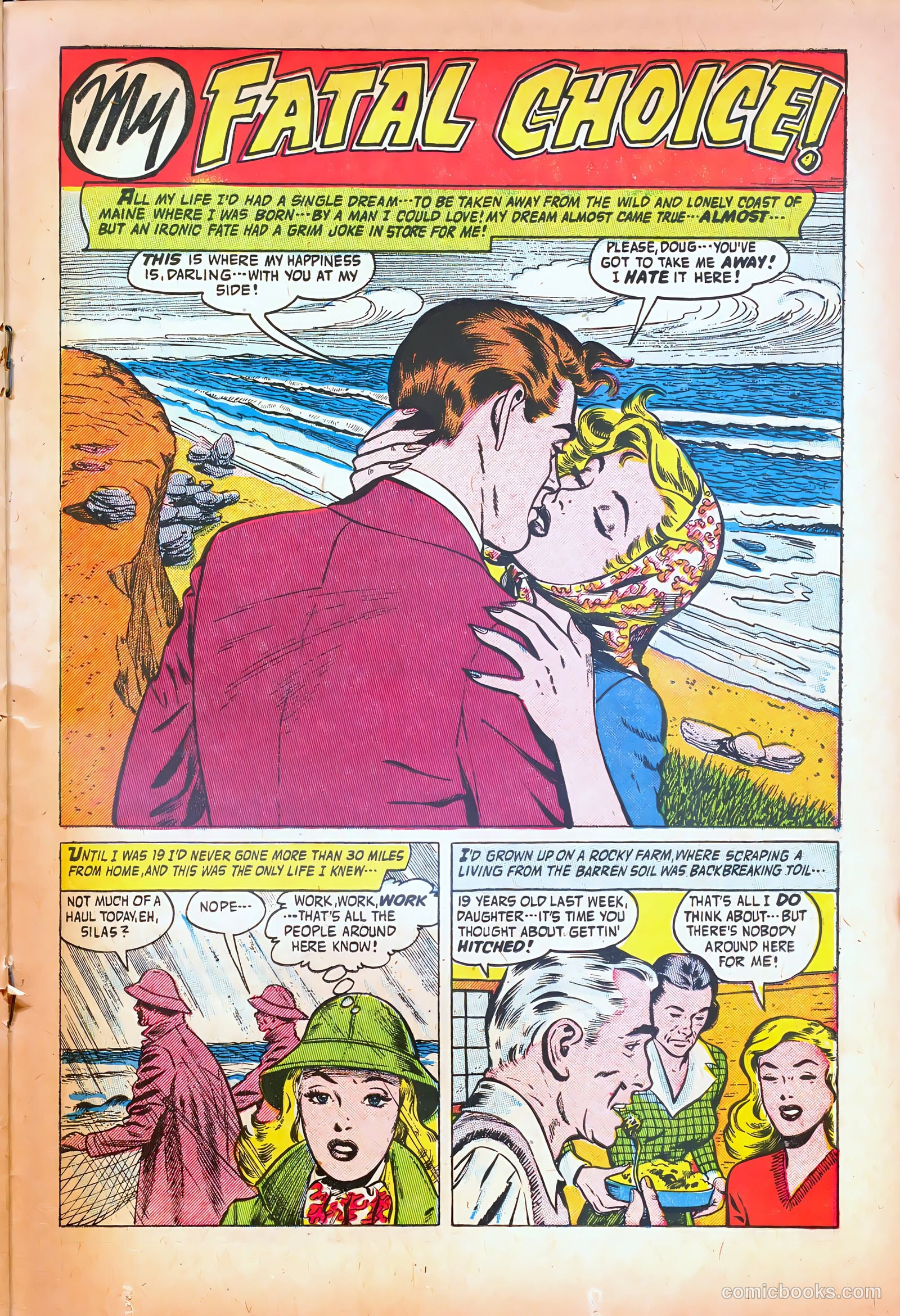 Romantic Adventures #64 (1956) — page 25 of 36