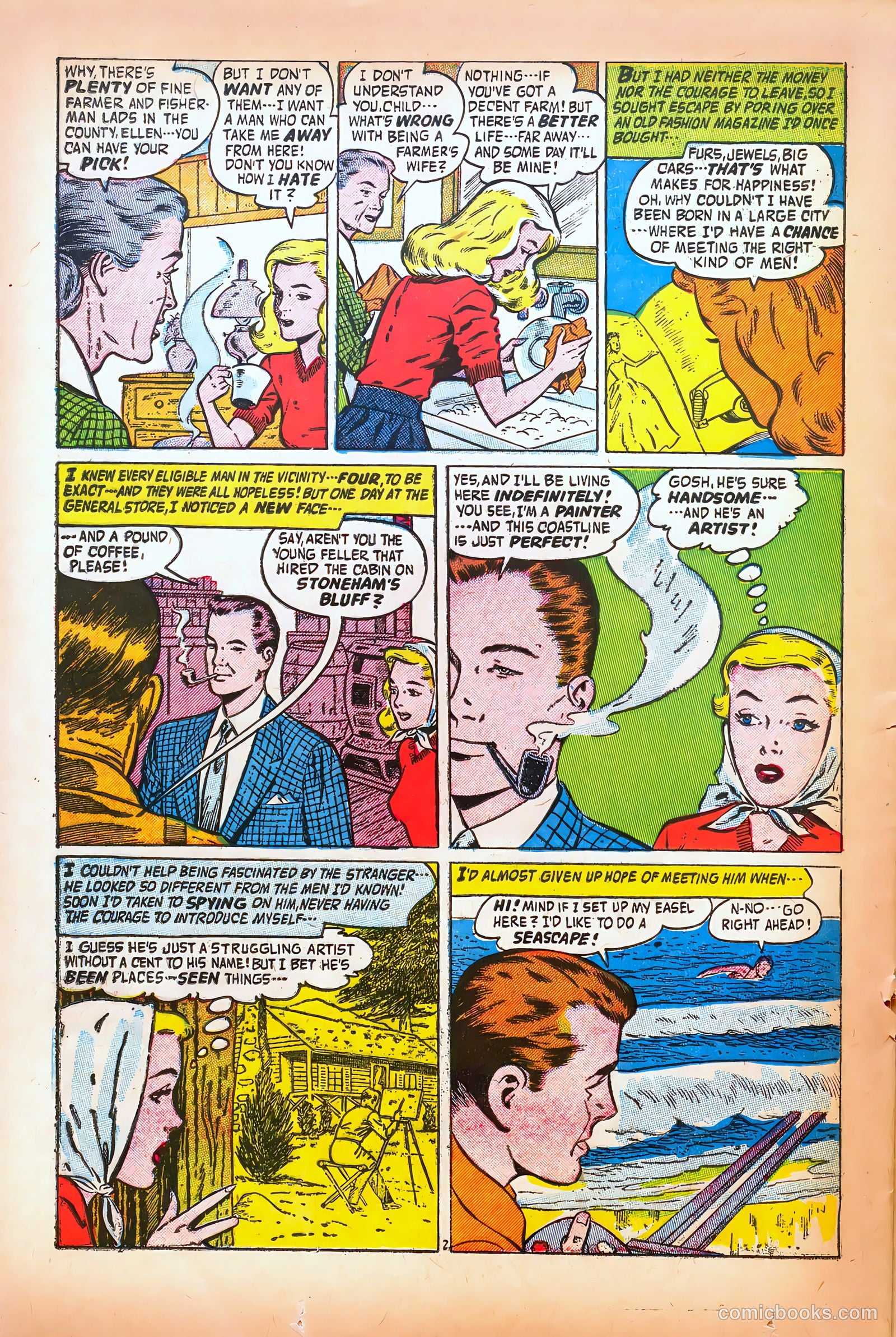 Romantic Adventures #64 (1956) — page 26 of 36