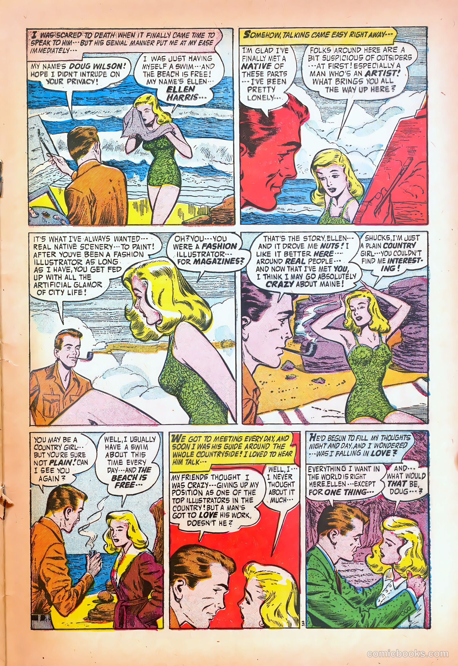 Romantic Adventures #64 (1956) — page 27 of 36