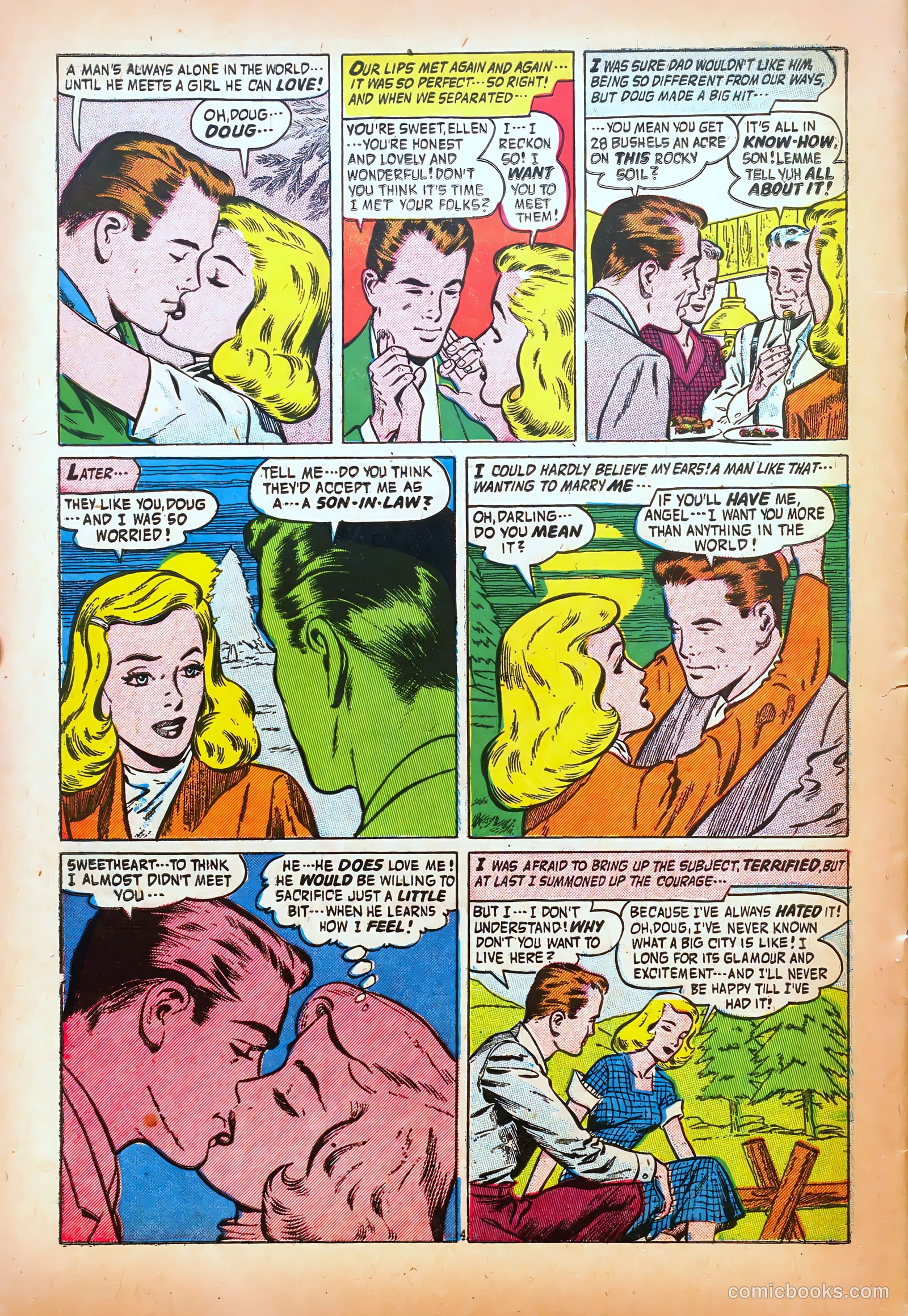 Romantic Adventures #64 (1956) — page 28 of 36