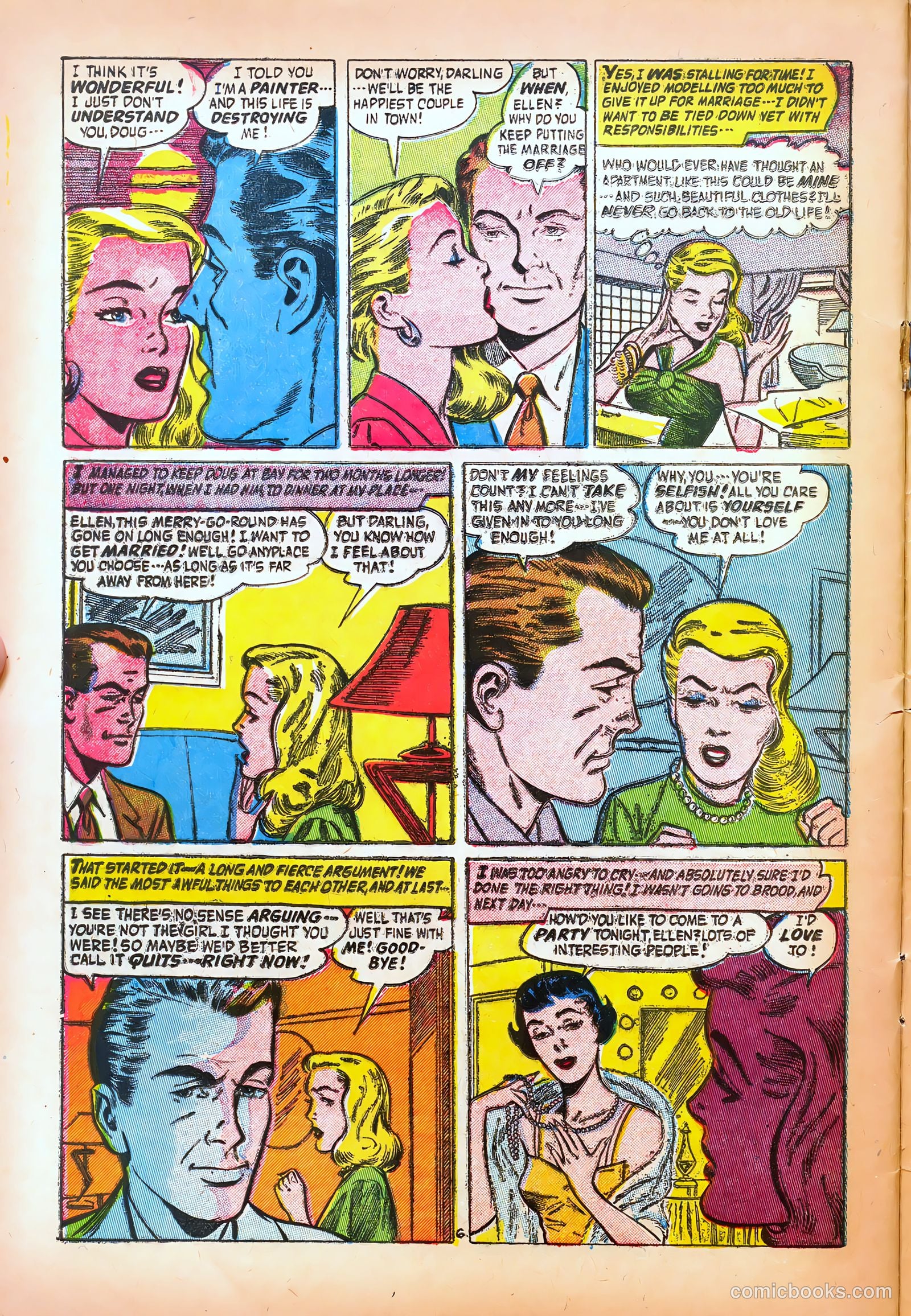 Romantic Adventures #64 (1956) — page 30 of 36