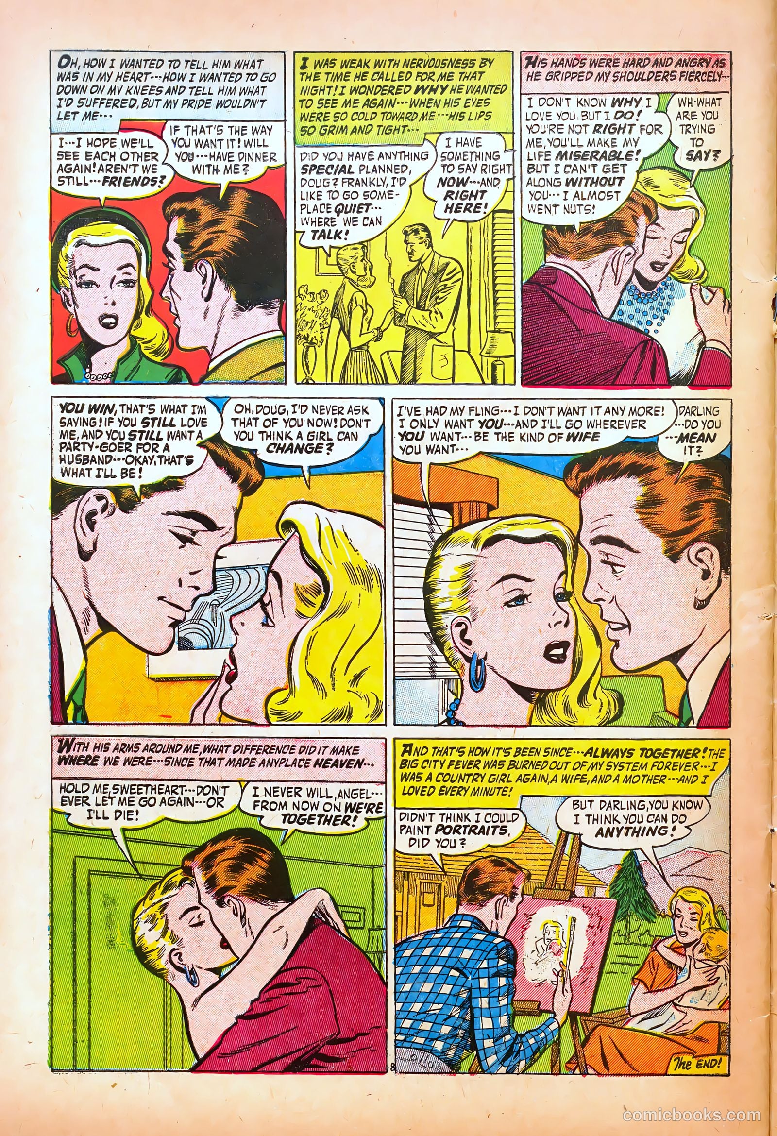 Romantic Adventures #64 (1956) — page 32 of 36