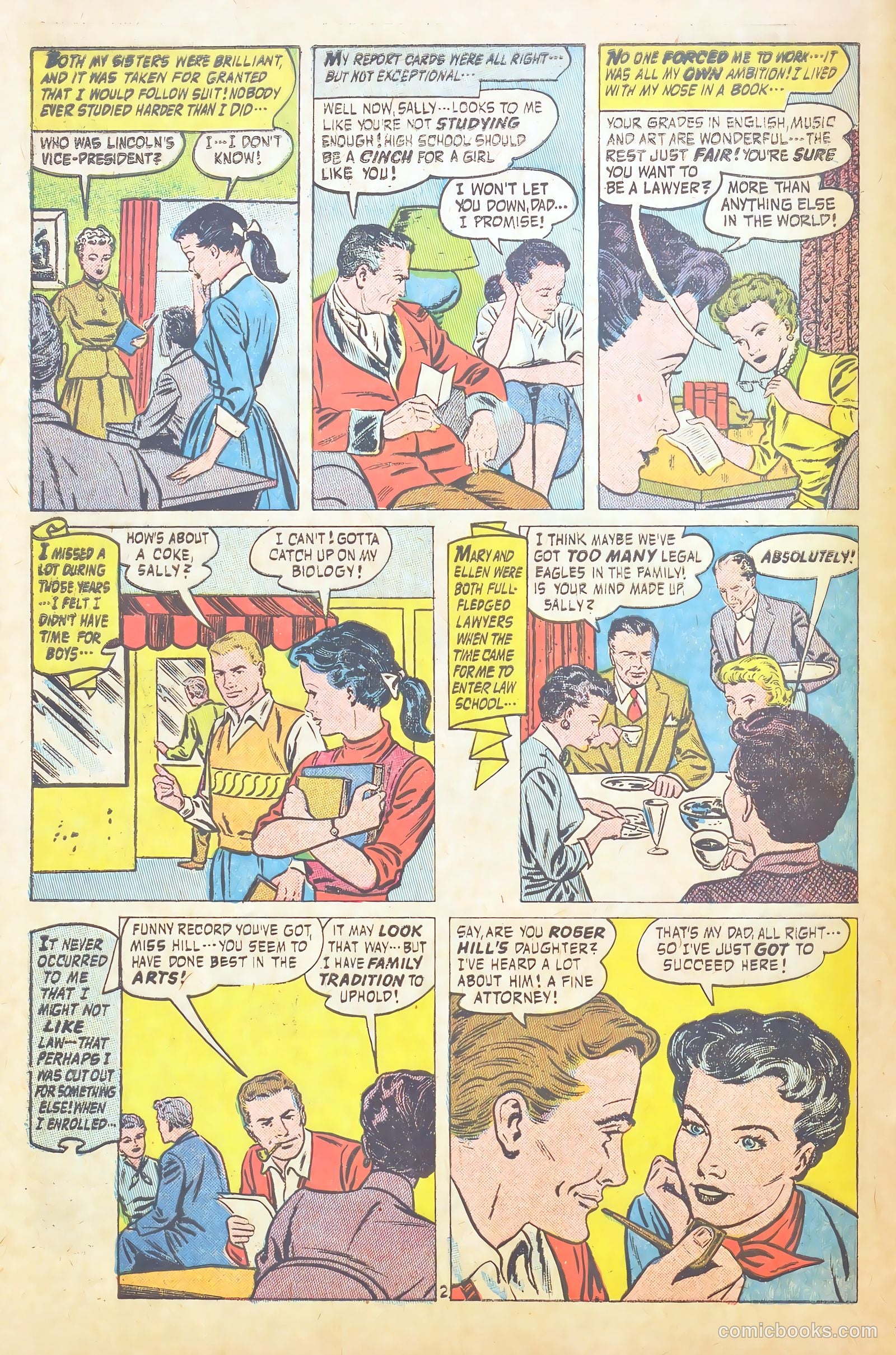 Romantic Adventures #65 (1956) — page 4 of 36
