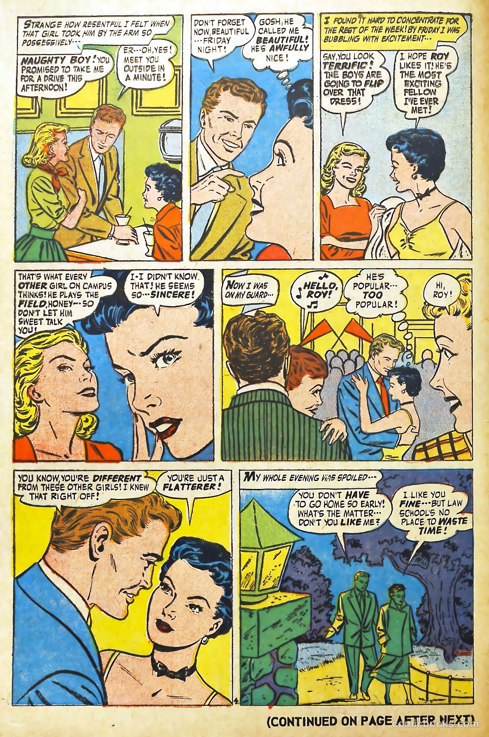 Romantic Adventures #65 (1956) — page 6 of 36