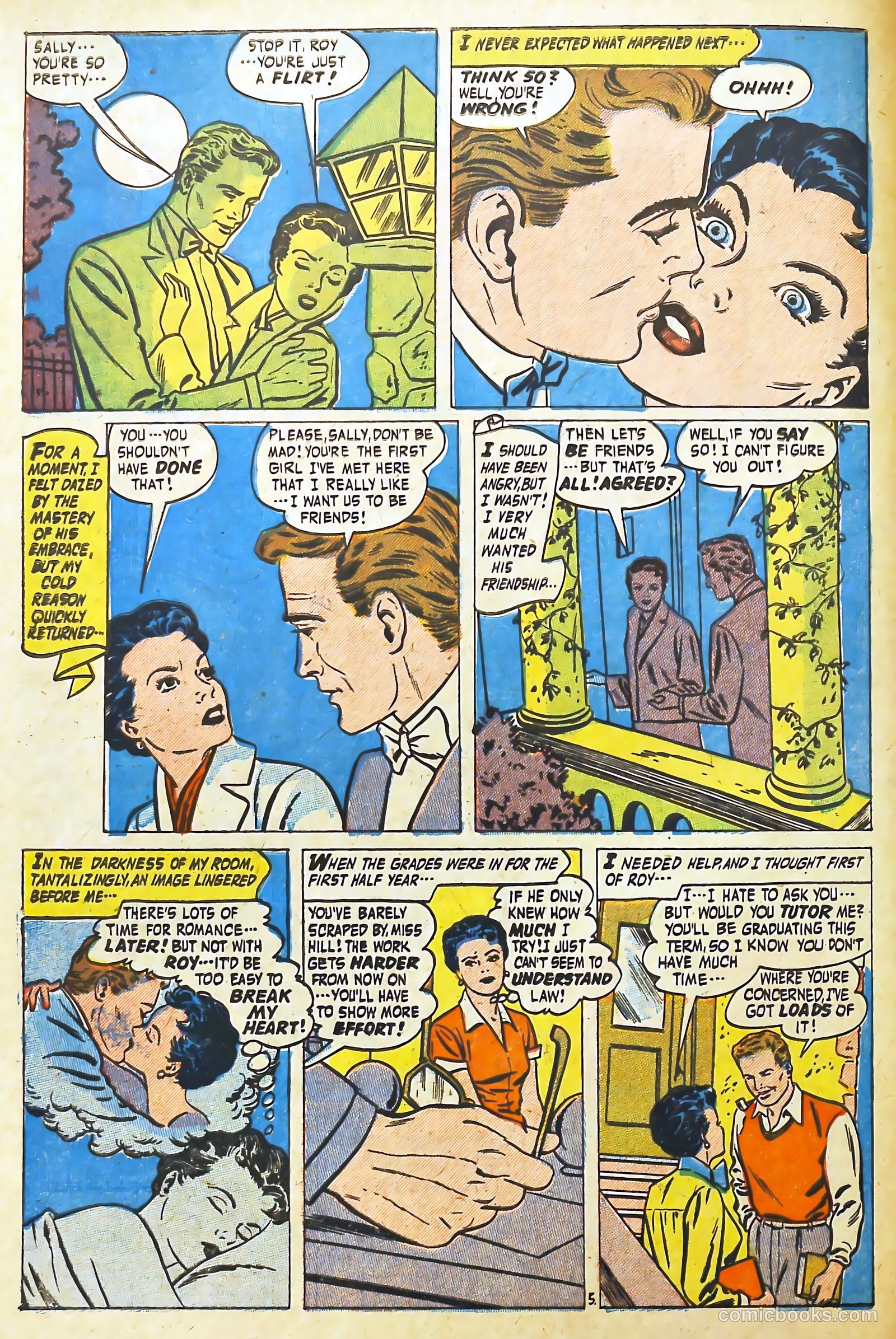 Romantic Adventures #65 (1956) — page 8 of 36