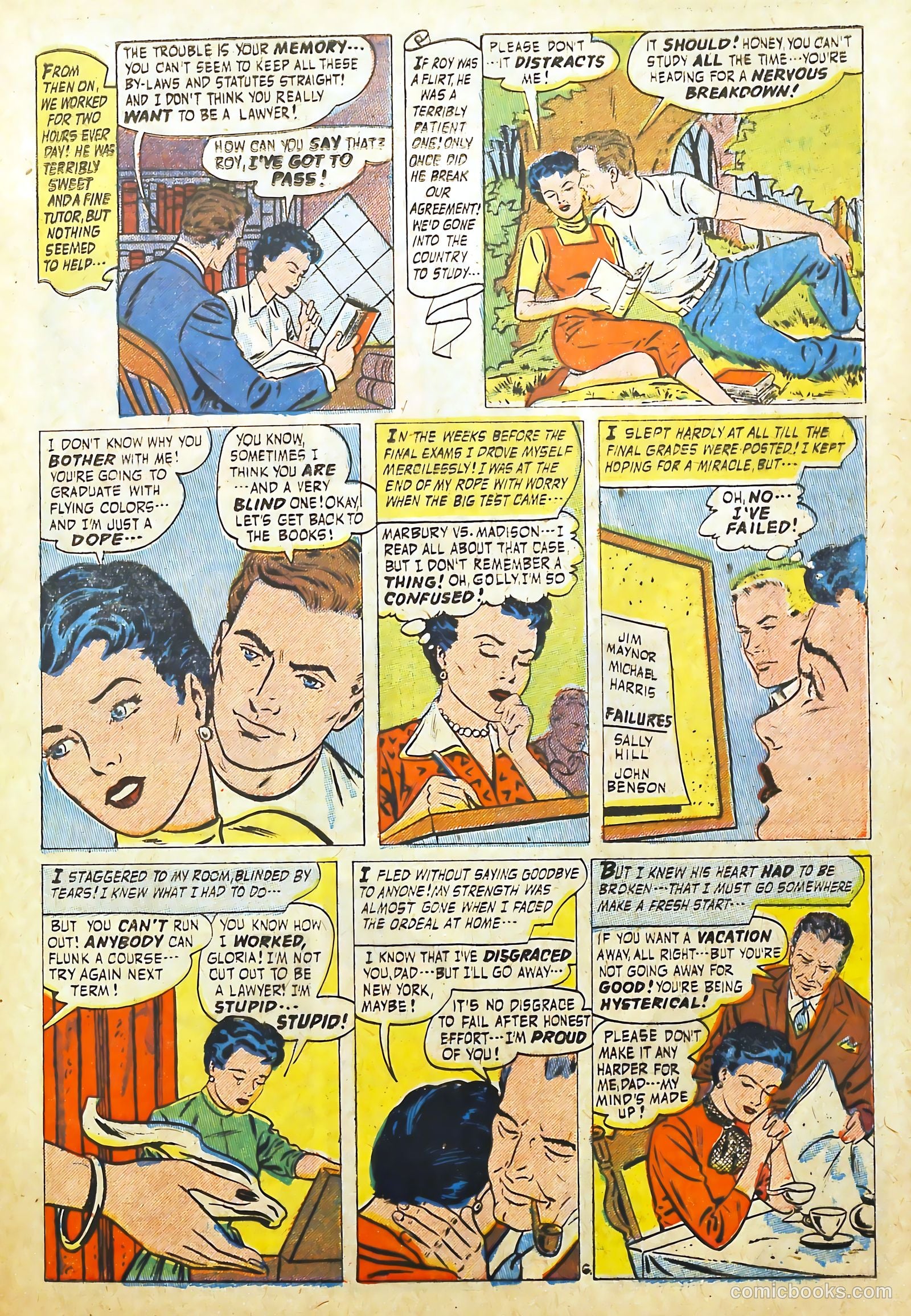 Romantic Adventures #65 (1956) — page 9 of 36