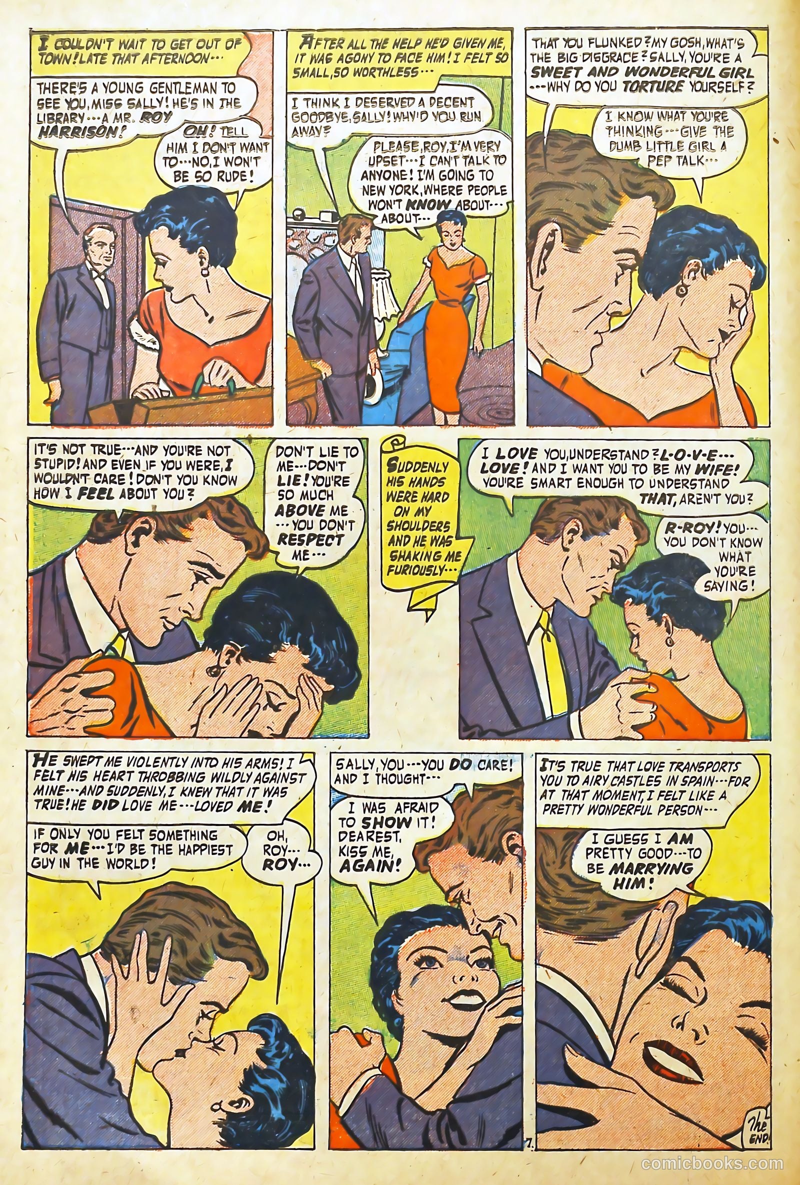 Romantic Adventures #65 (1956) — page 10 of 36