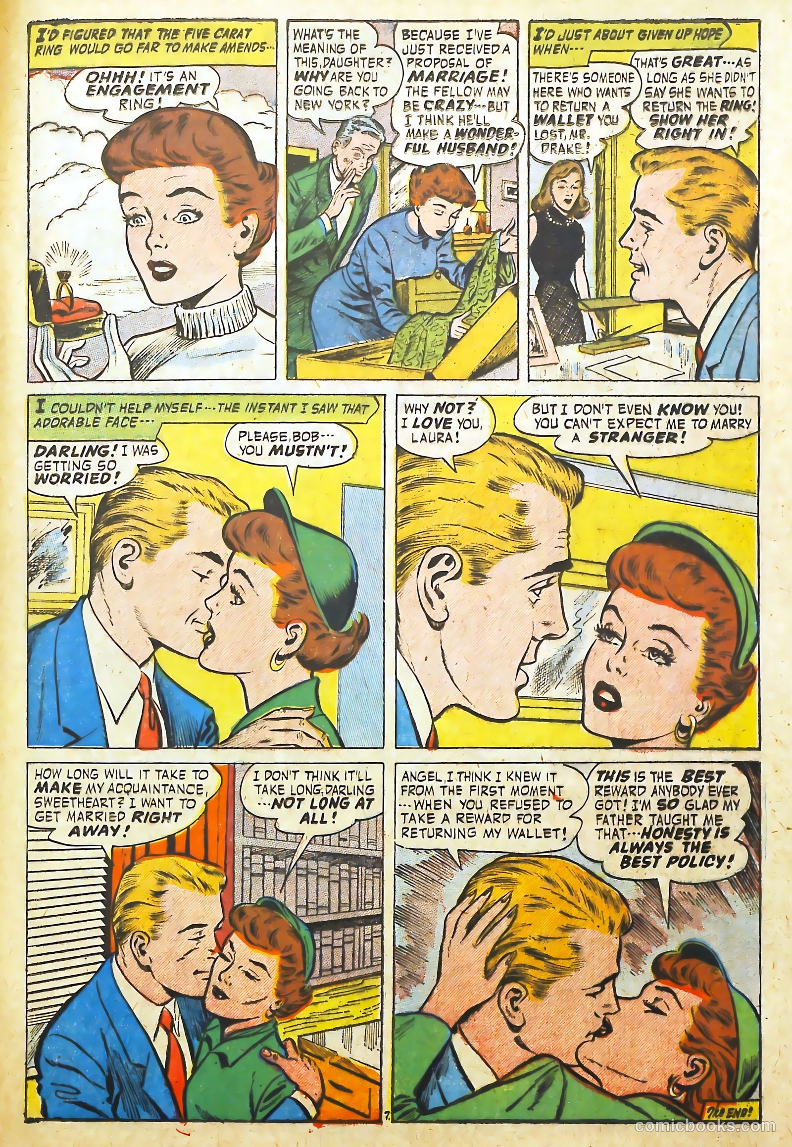 Romantic Adventures #65 (1956) — page 31 of 36