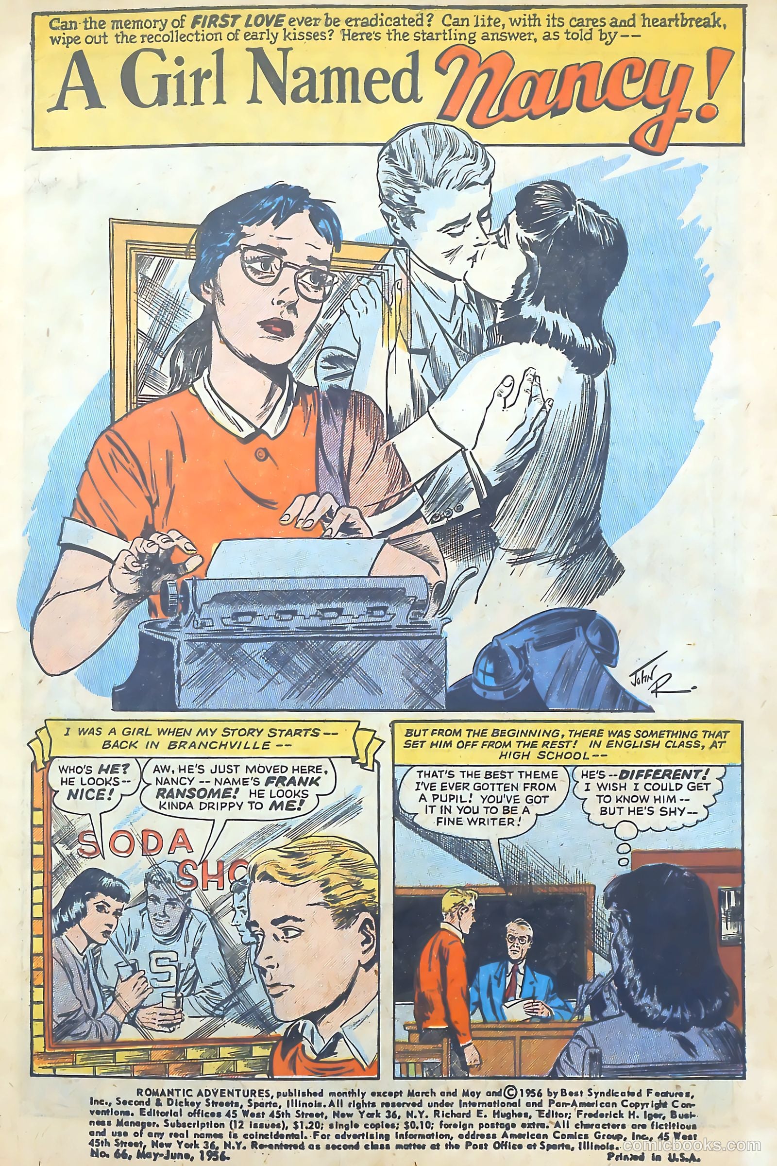 Romantic Adventures #66 (1956) — page 3 of 36