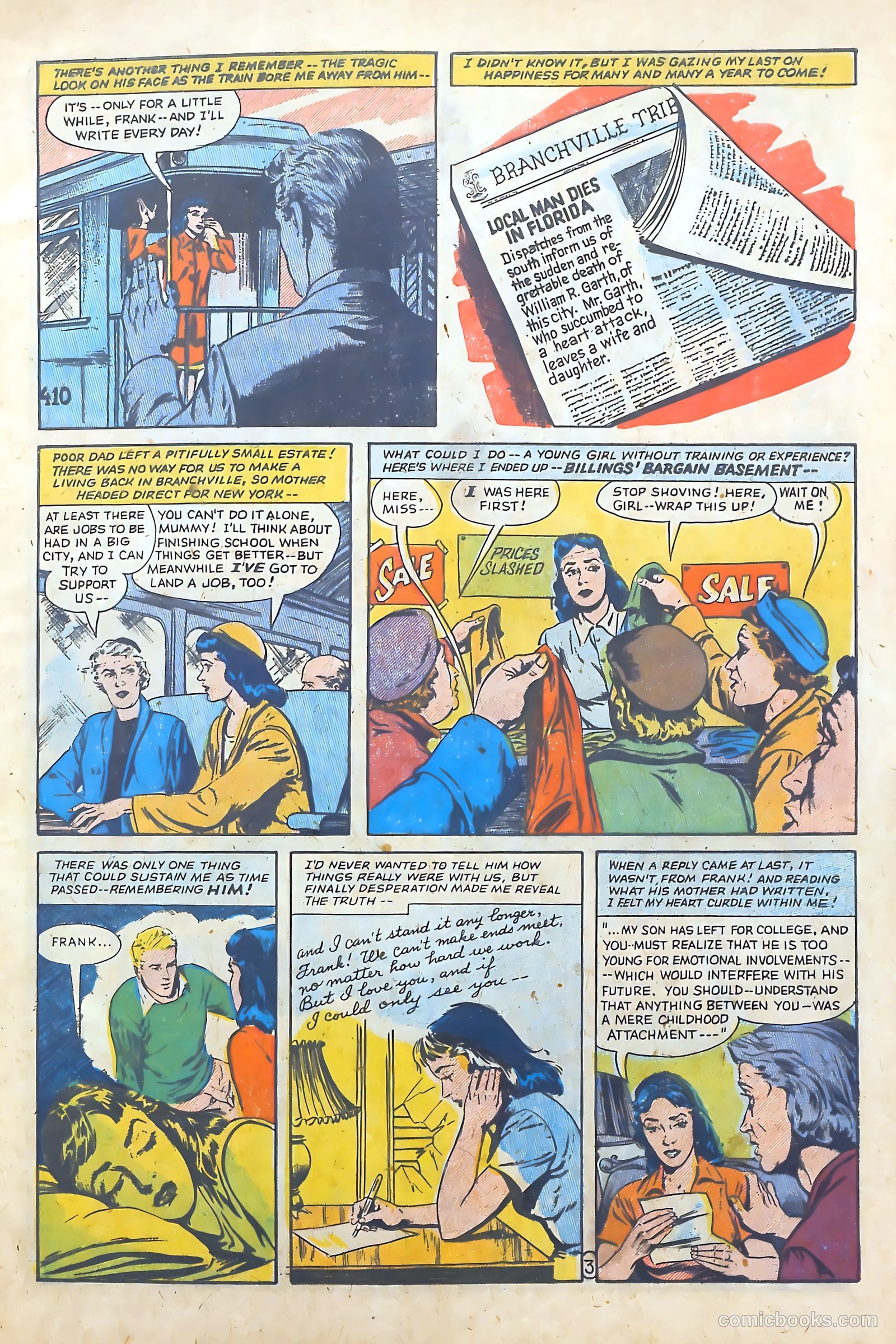 Romantic Adventures #66 (1956) — page 5 of 36