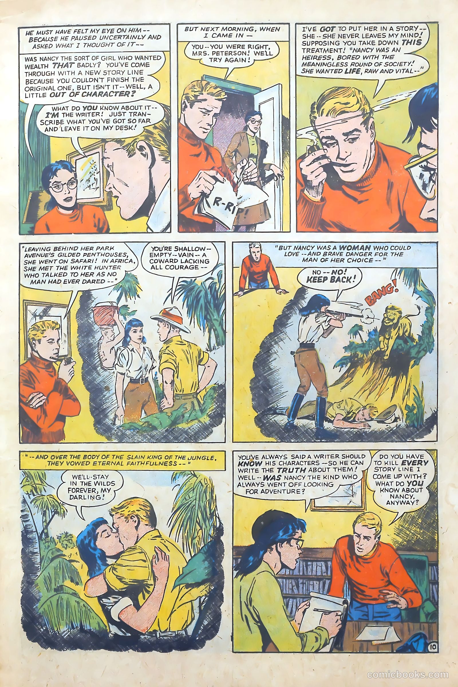 Romantic Adventures #66 (1956) — page 13 of 36
