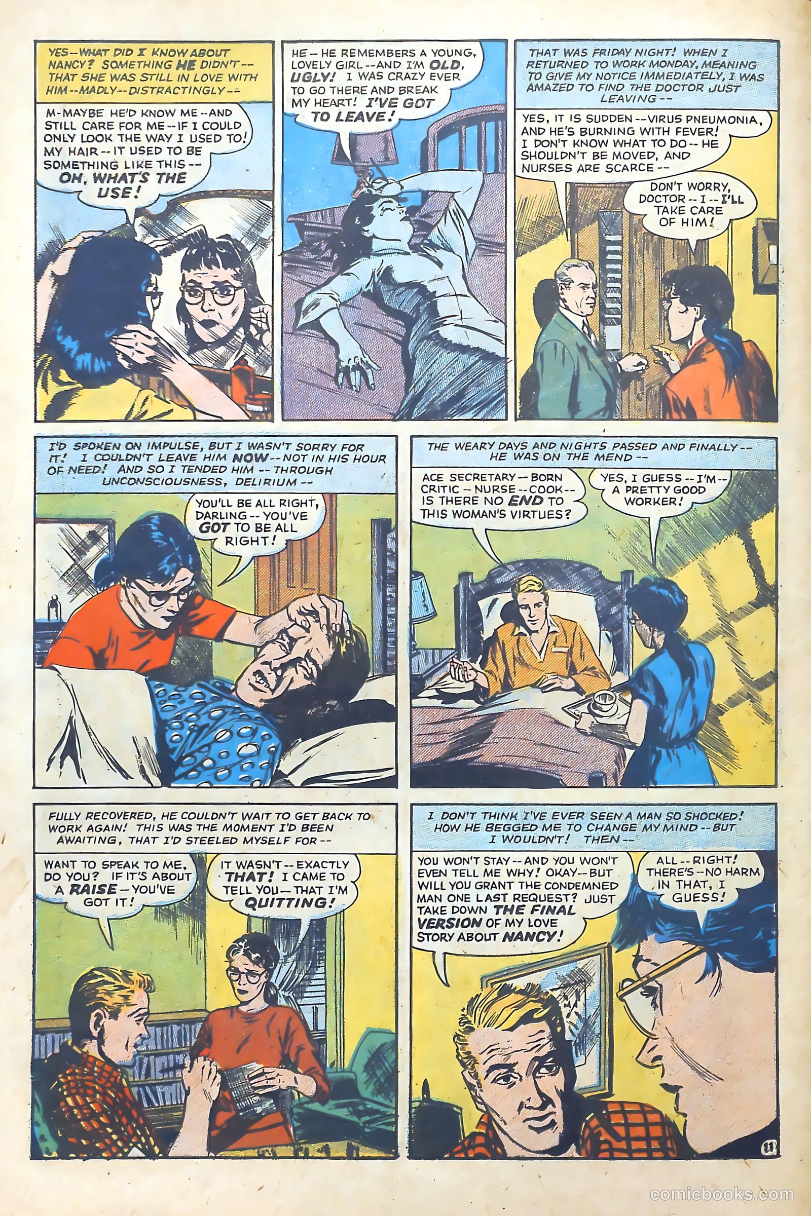 Romantic Adventures #66 (1956) — page 14 of 36