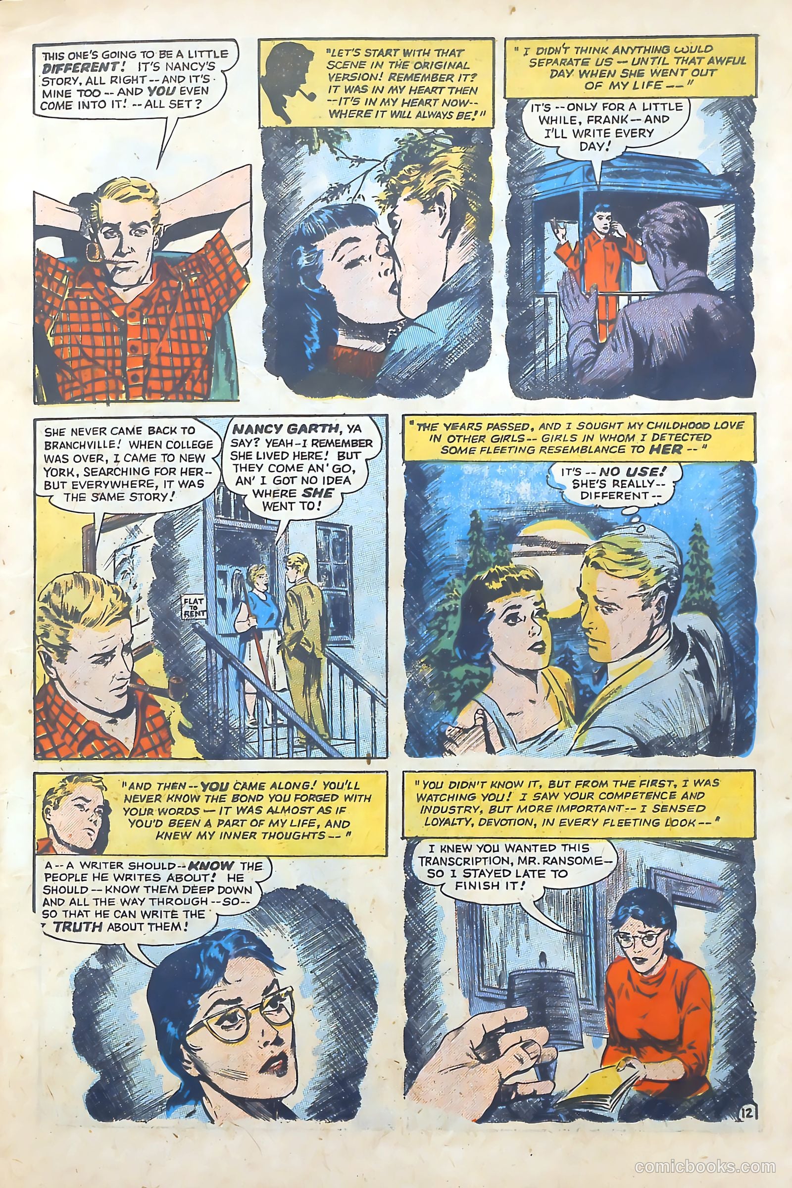 Romantic Adventures #66 (1956) — page 15 of 36