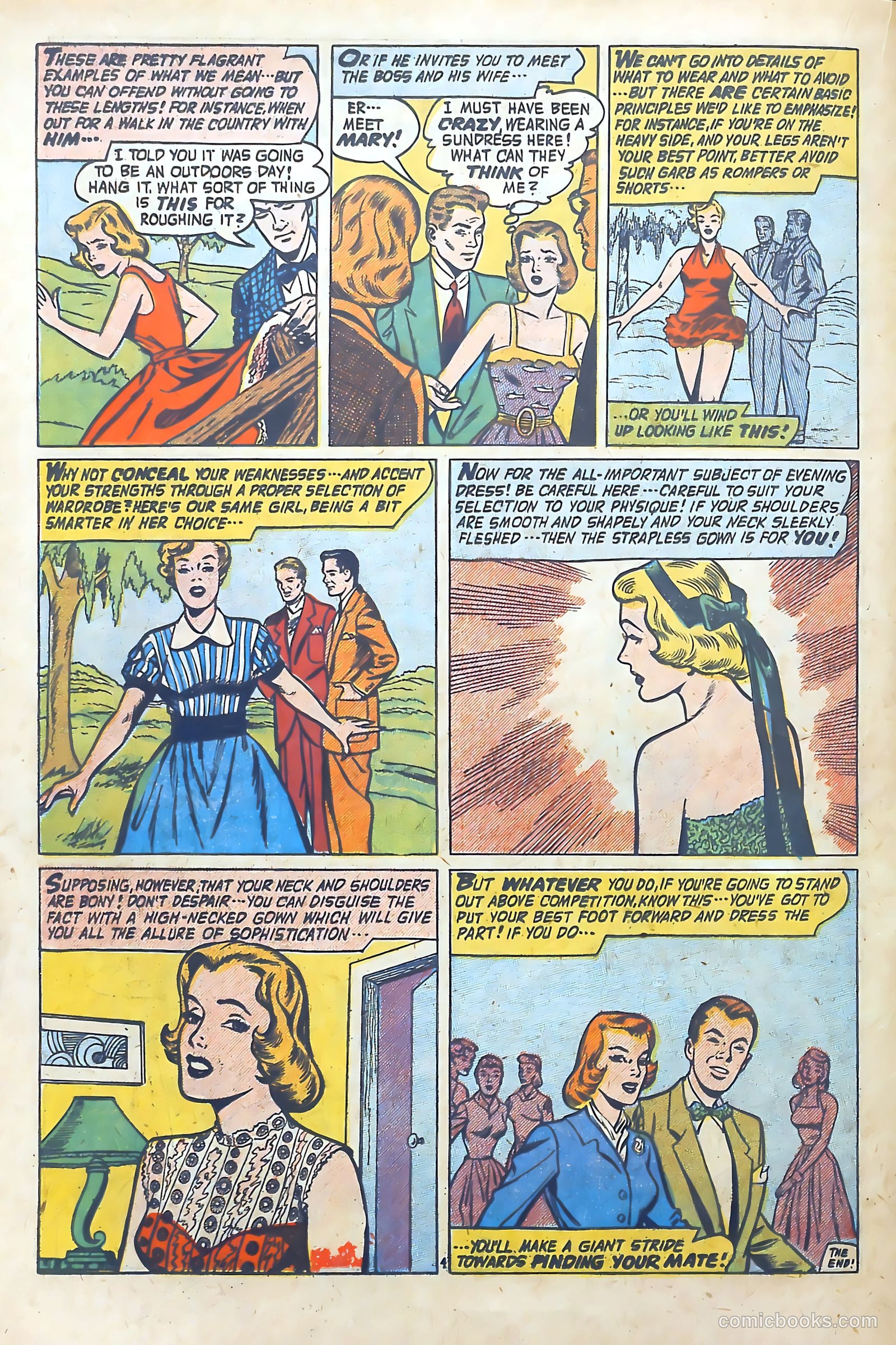 Romantic Adventures #66 (1956) — page 22 of 36