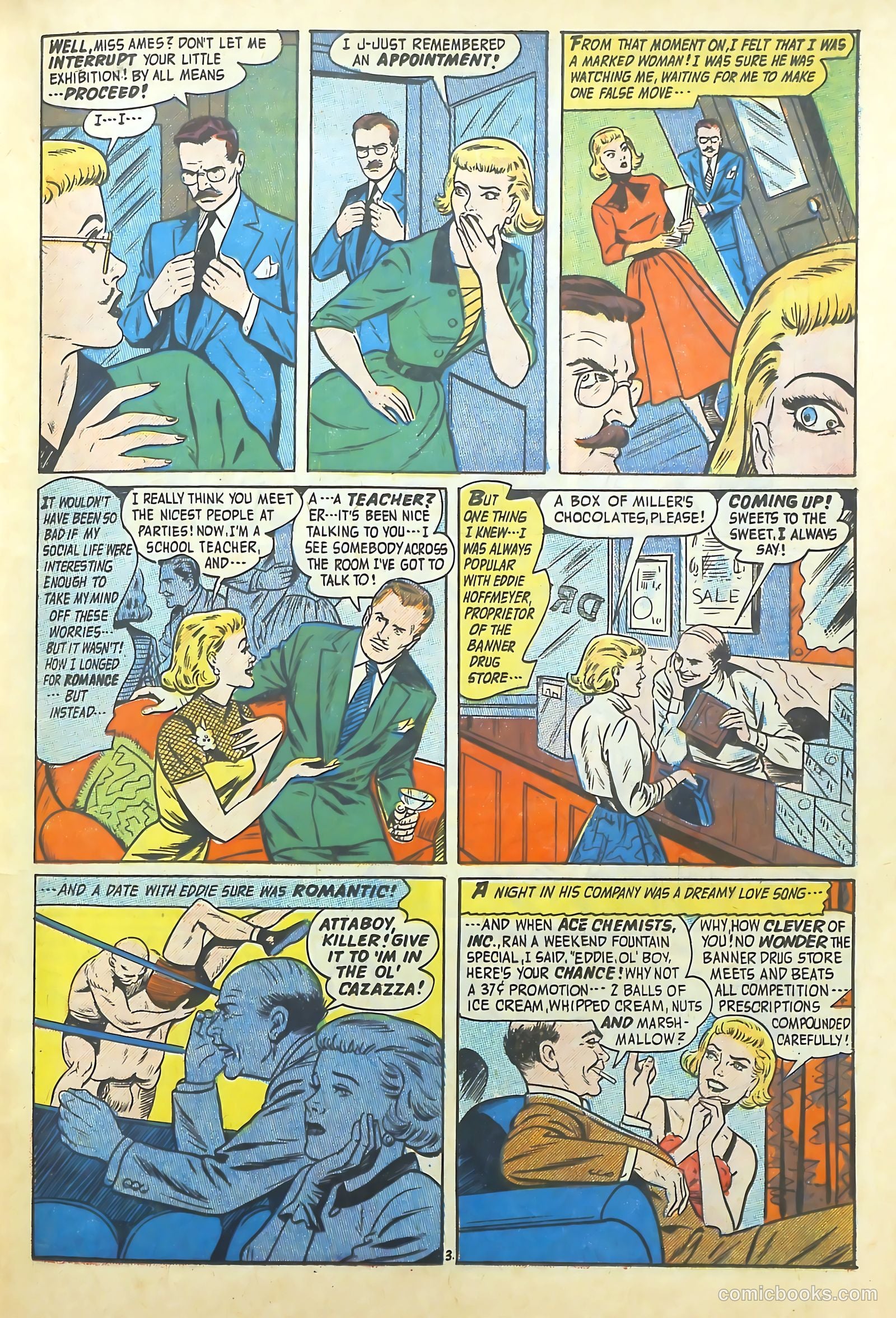 Romantic Adventures #67 (1956) — page 17 of 37