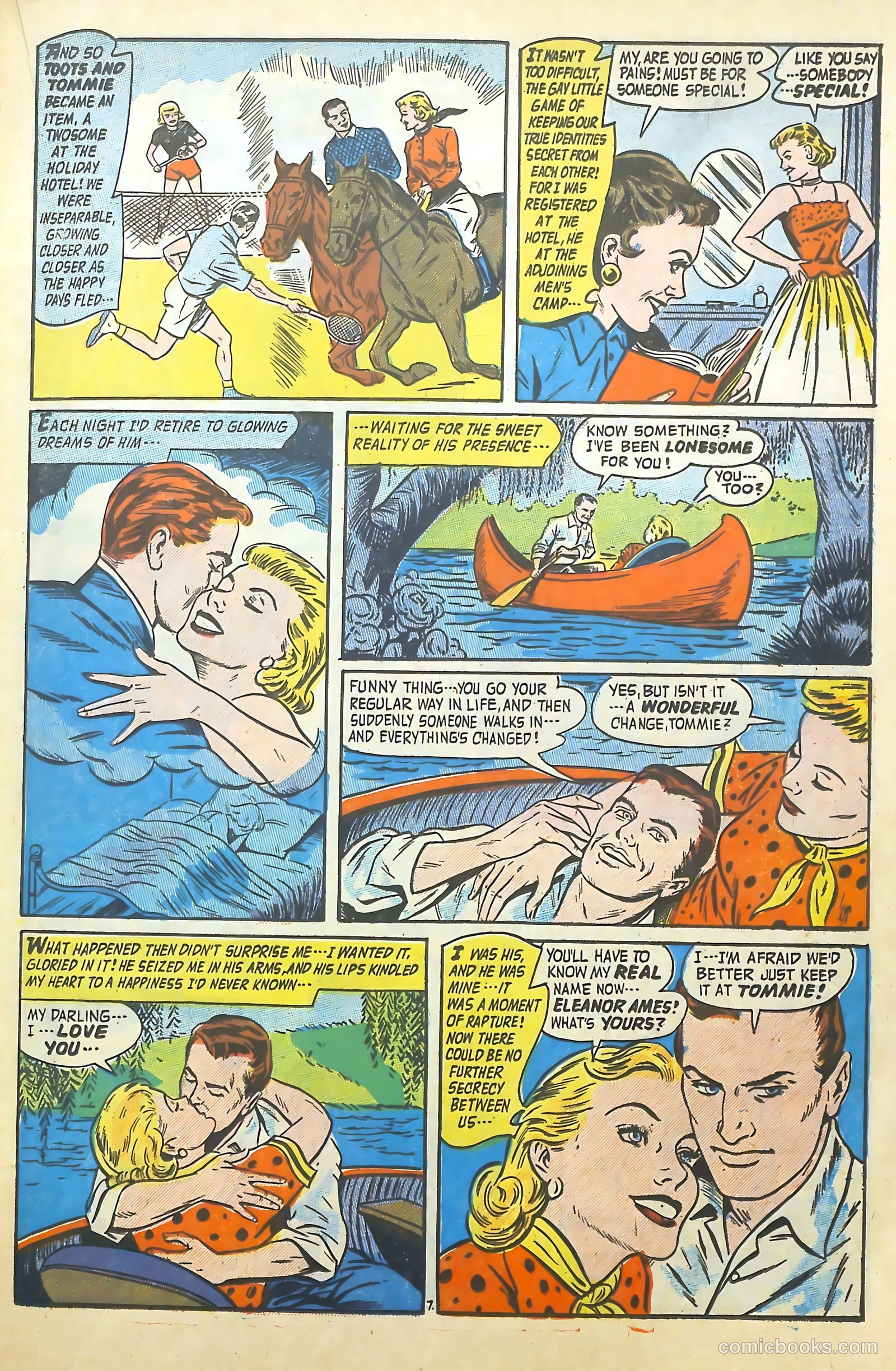 Romantic Adventures #67 (1956) — page 21 of 37