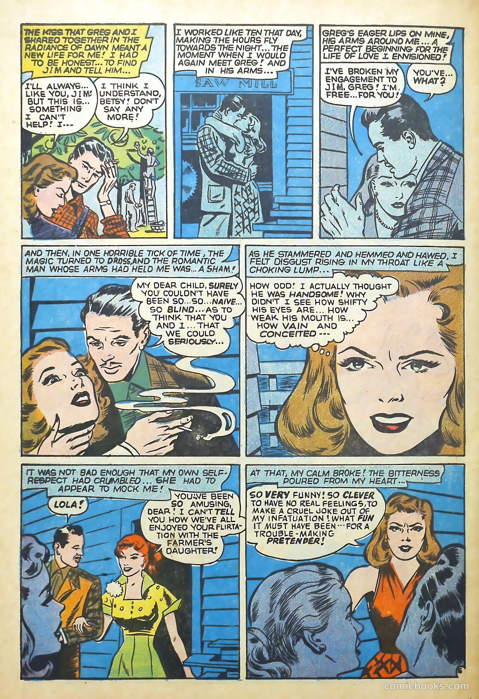 Romantic Adventures #67 (1956) — page 32 of 37