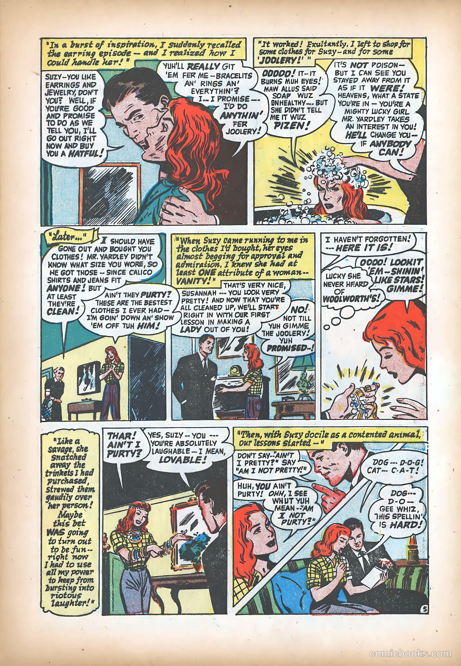 Romantic Adventures #7 (1950) — page 7 of 52