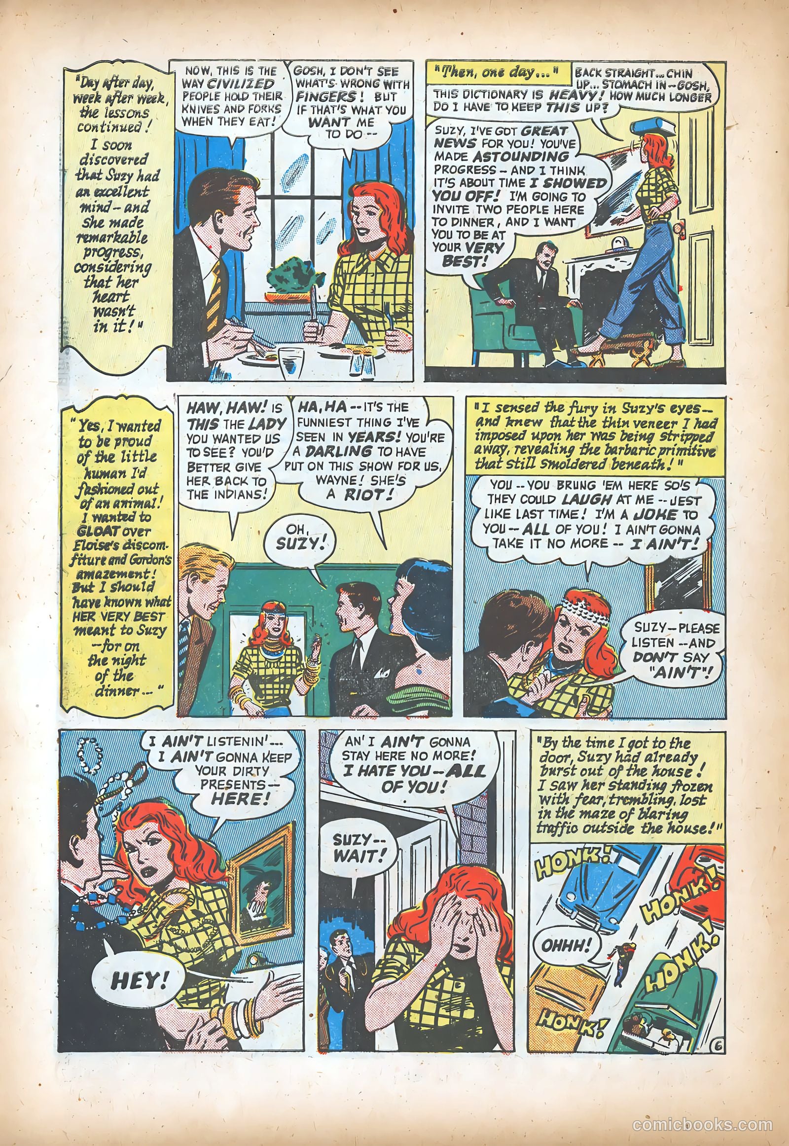 Romantic Adventures #7 (1950) — page 8 of 52