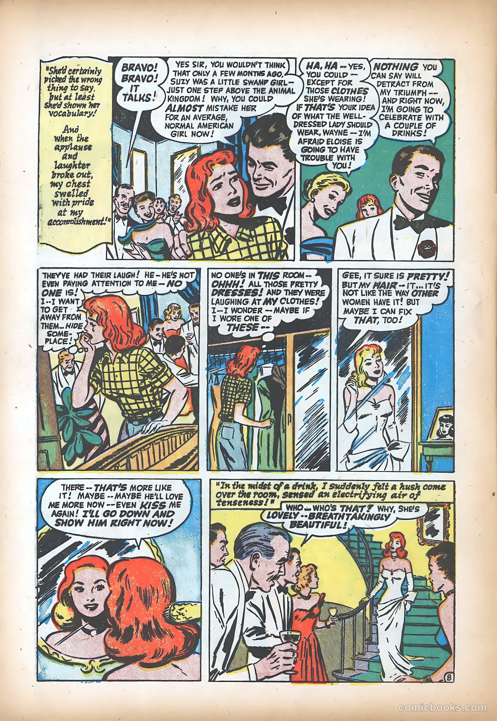 Romantic Adventures #7 (1950) — page 10 of 52