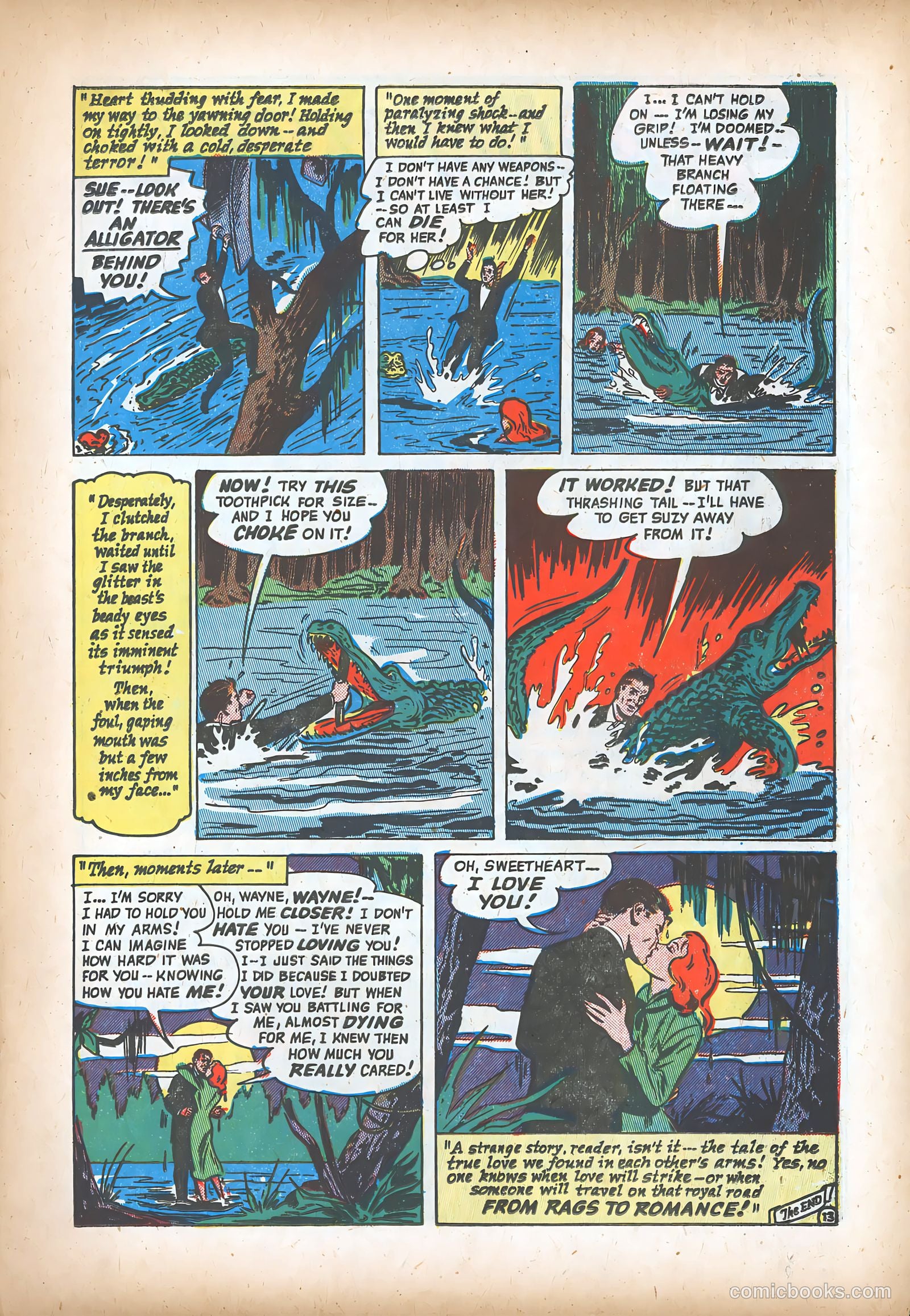 Romantic Adventures #7 (1950) — page 15 of 52