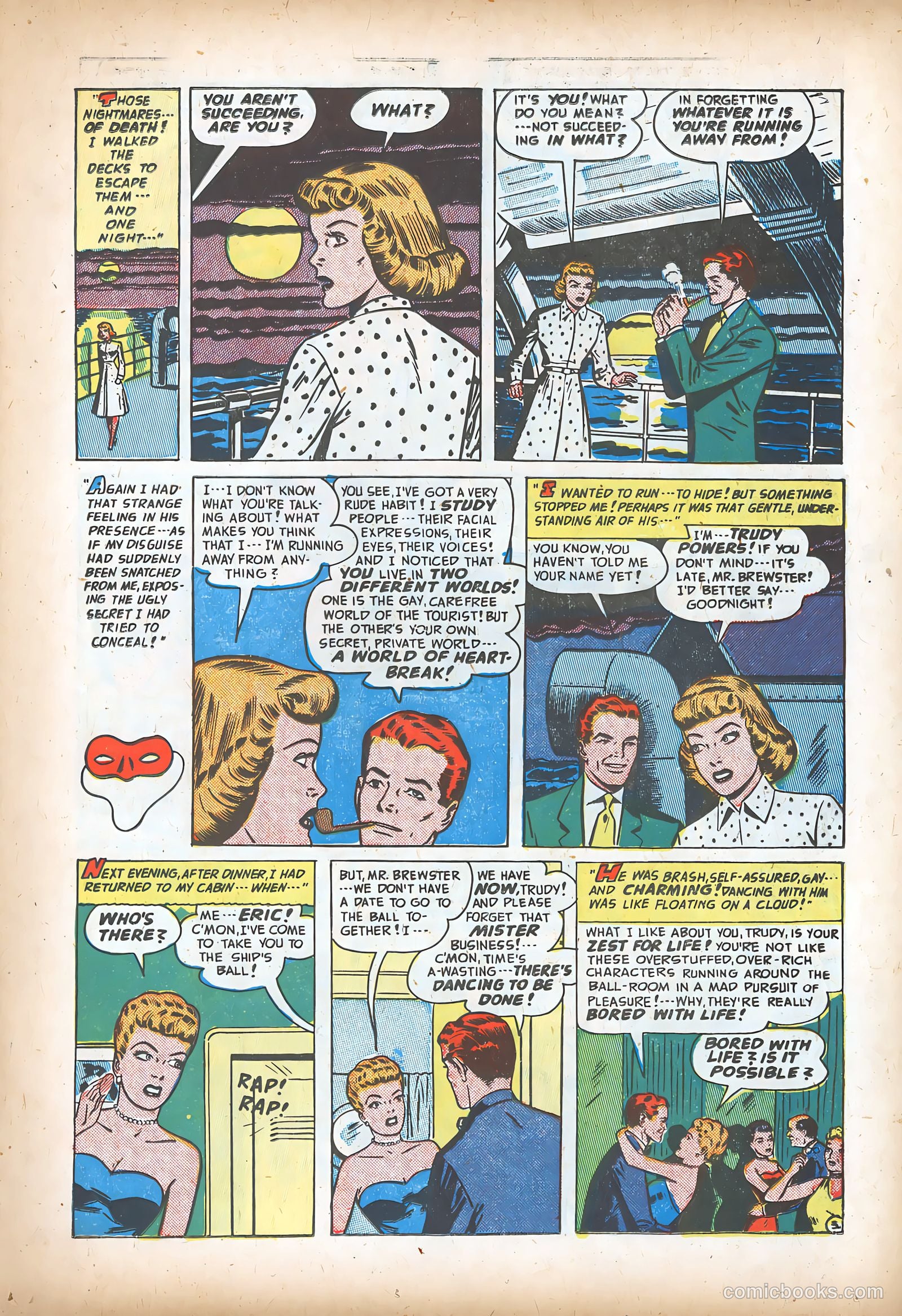 Romantic Adventures #7 (1950) — page 21 of 52
