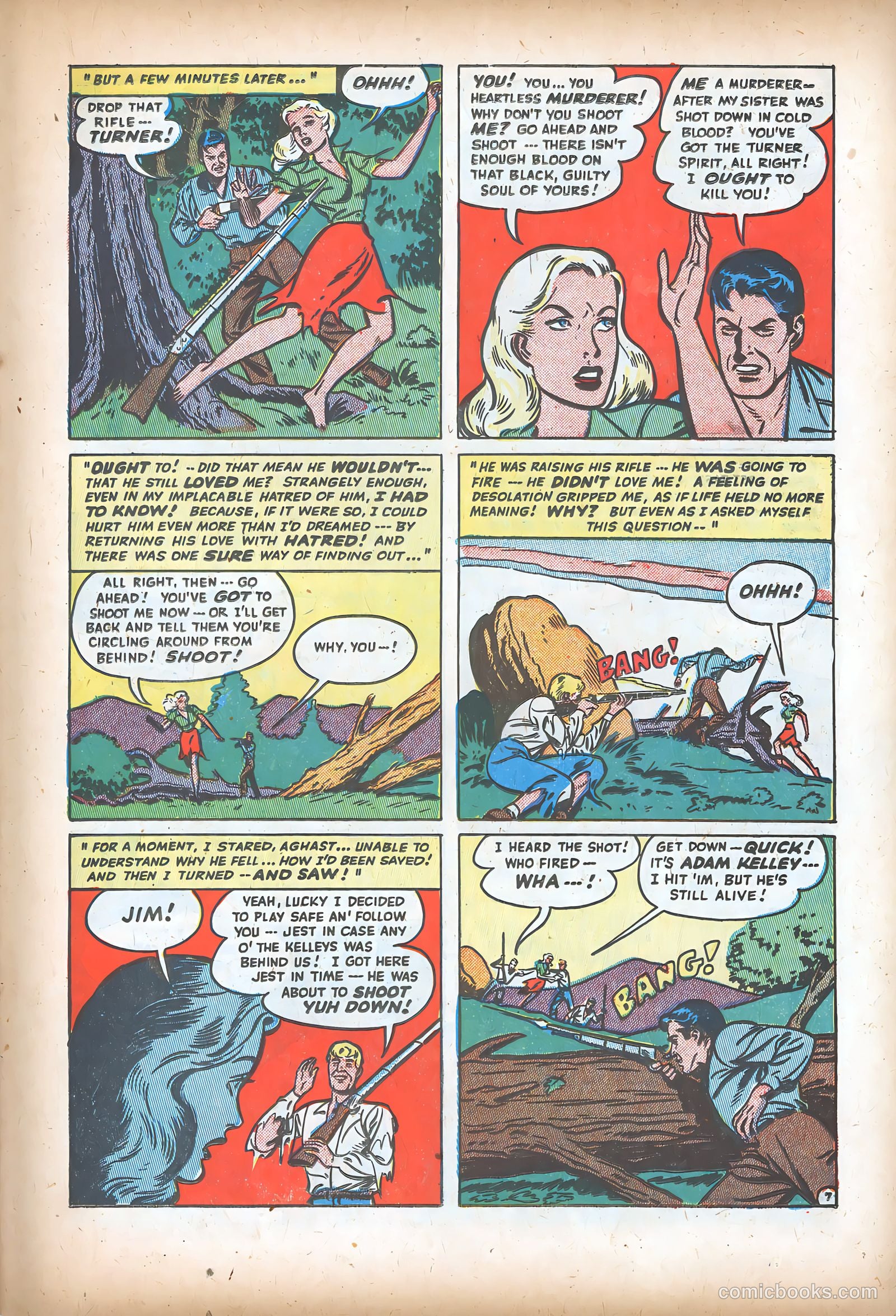Romantic Adventures #7 (1950) — page 33 of 52
