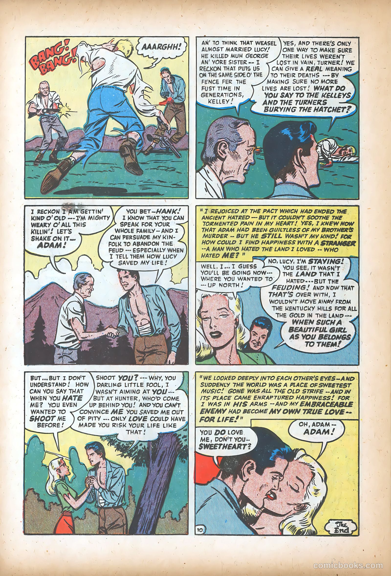 Romantic Adventures #7 (1950) — page 36 of 52