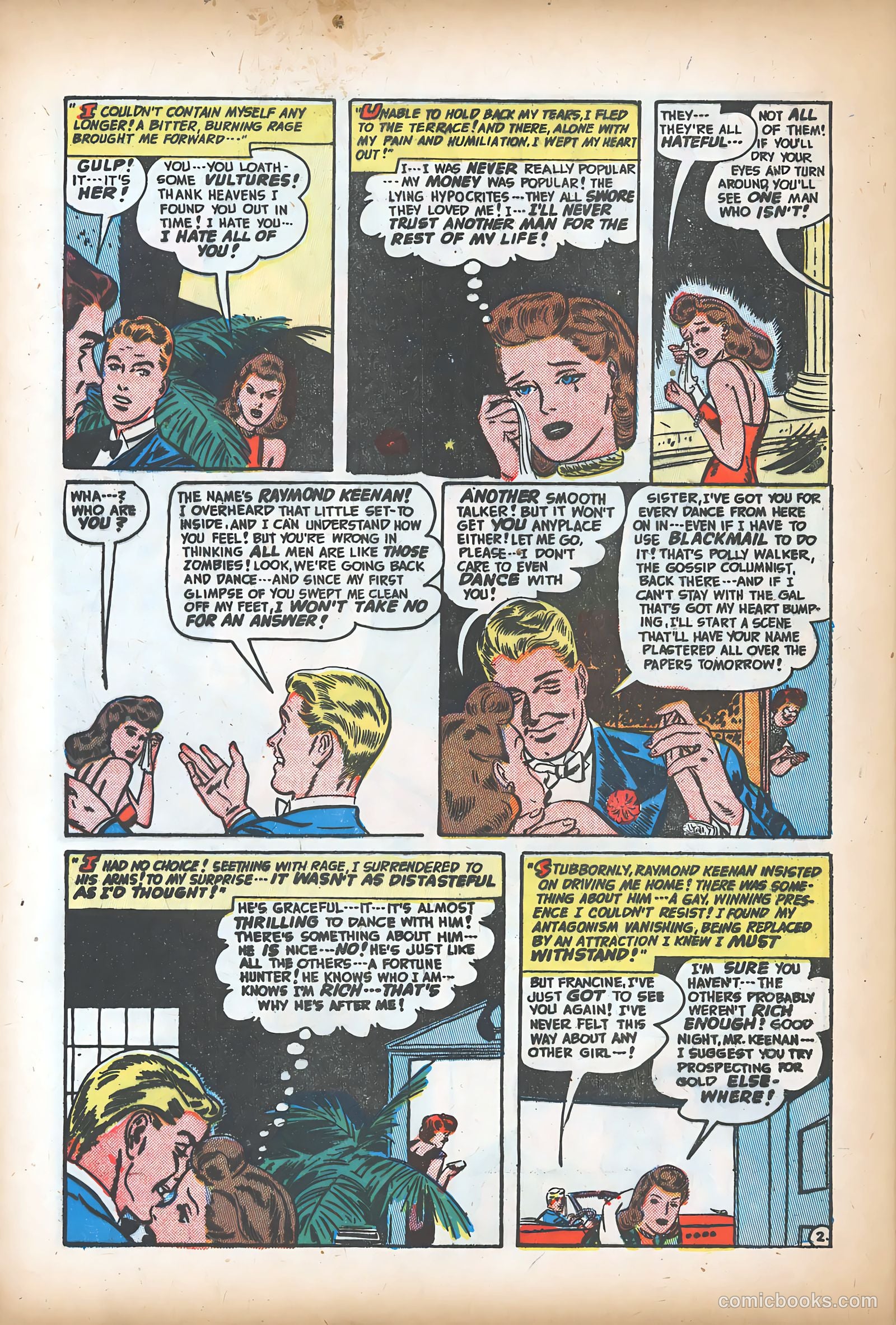 Romantic Adventures #7 (1950) — page 40 of 52