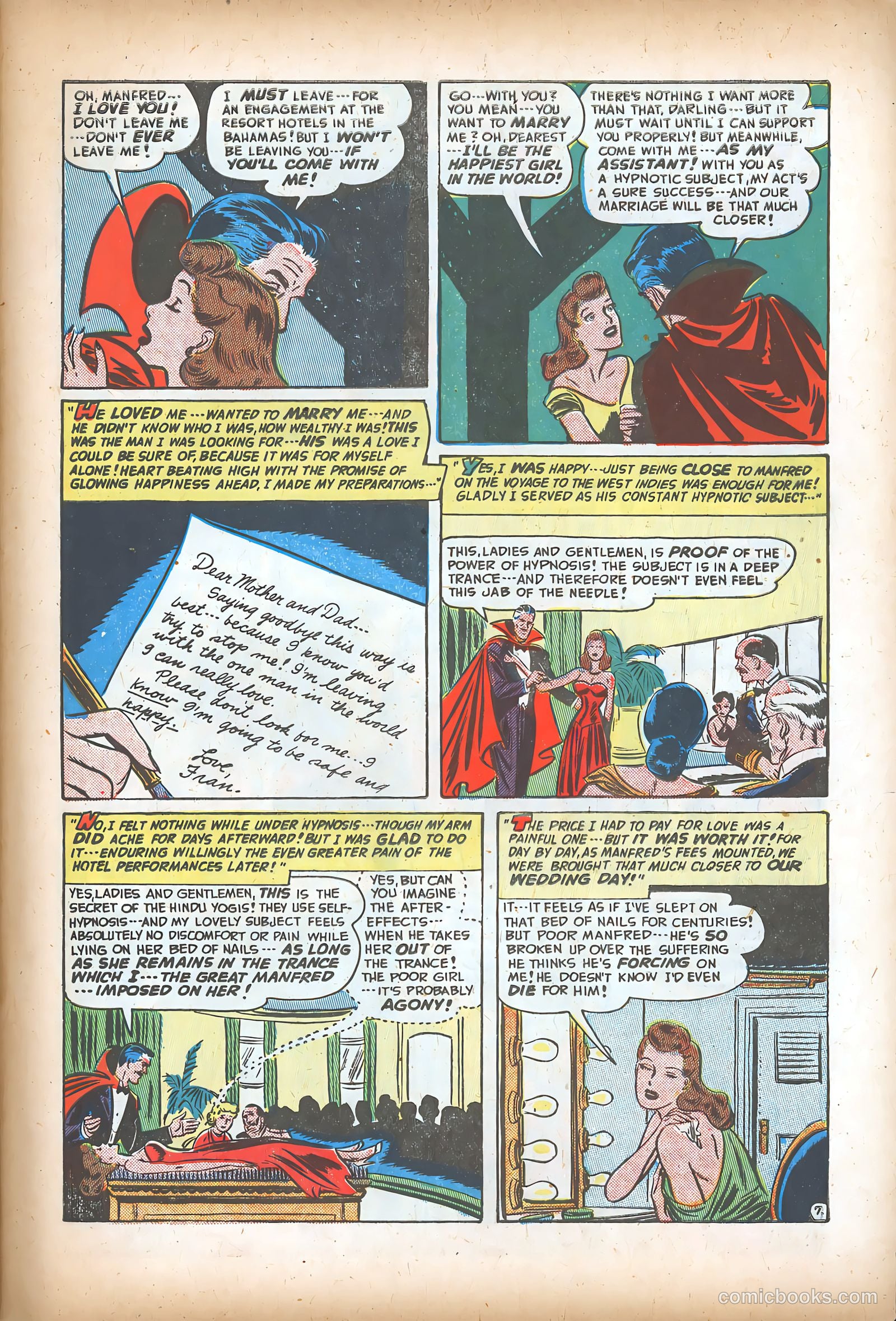 Romantic Adventures #7 (1950) — page 45 of 52