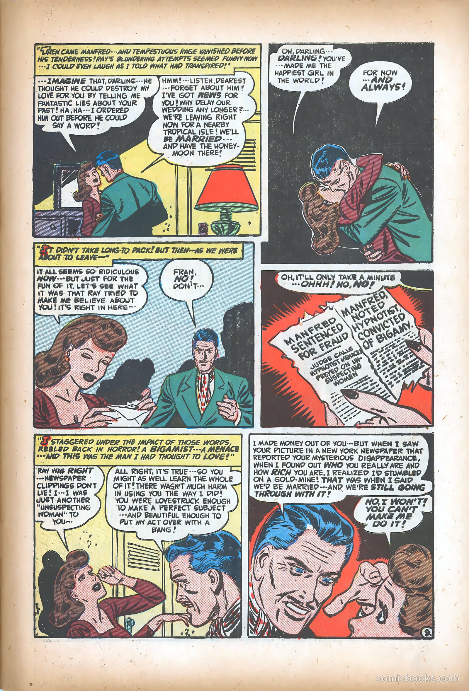 Romantic Adventures #7 (1950) — page 47 of 52