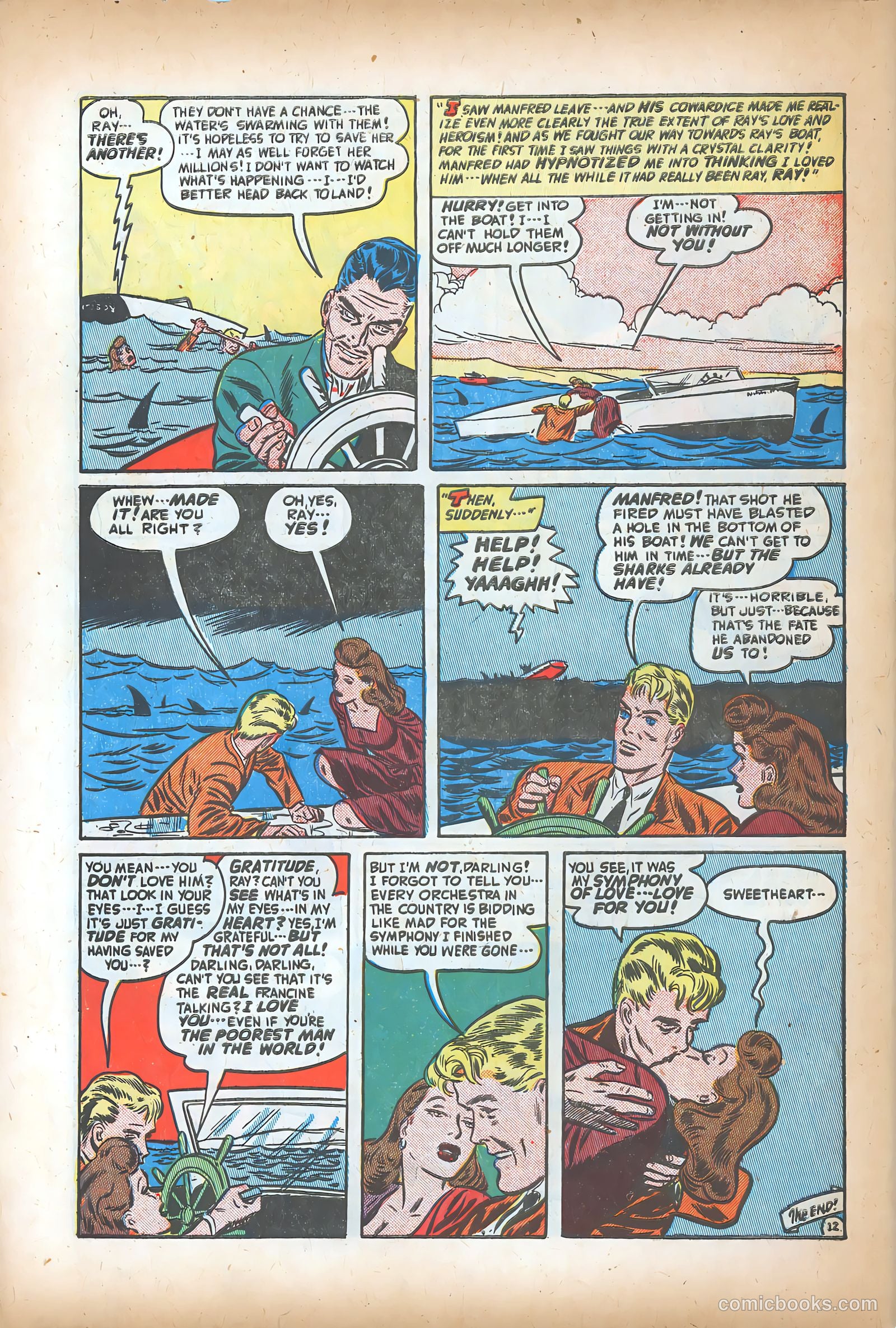 Romantic Adventures #7 (1950) — page 50 of 52