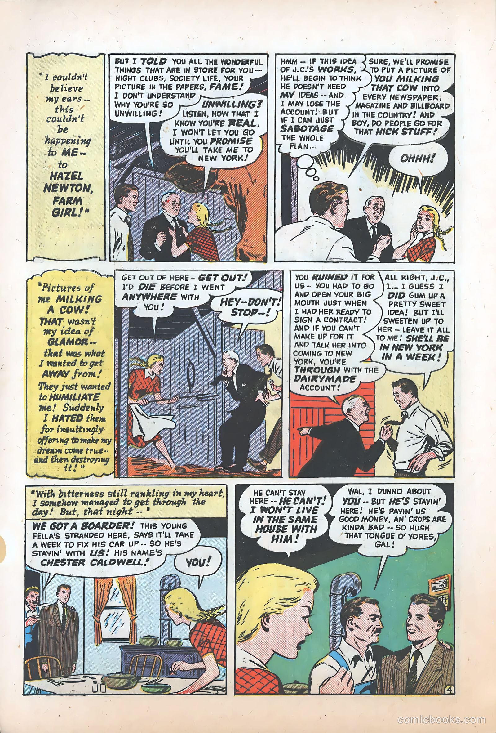 Romantic Adventures #8 (1950) — page 6 of 52