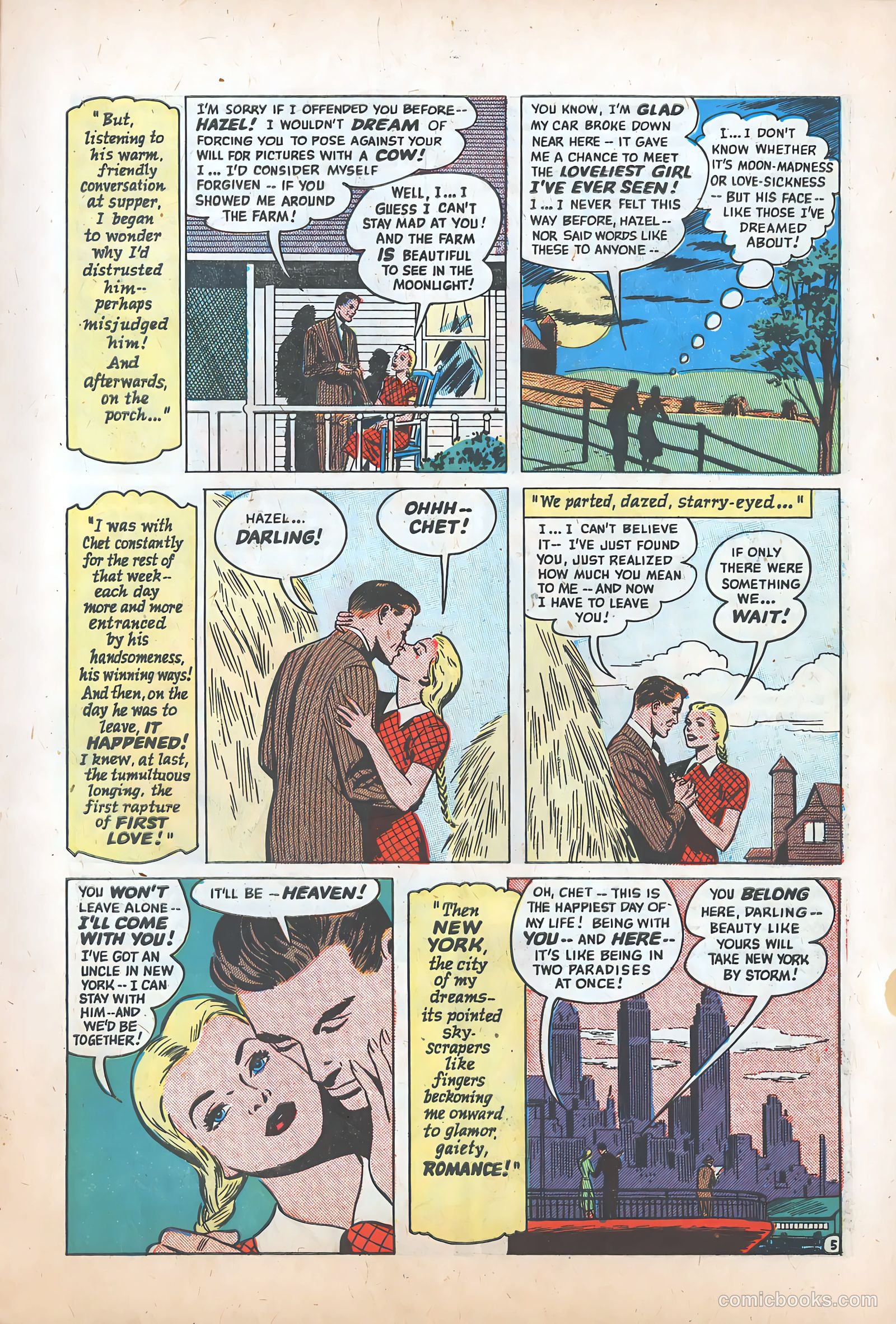Romantic Adventures #8 (1950) — page 7 of 52