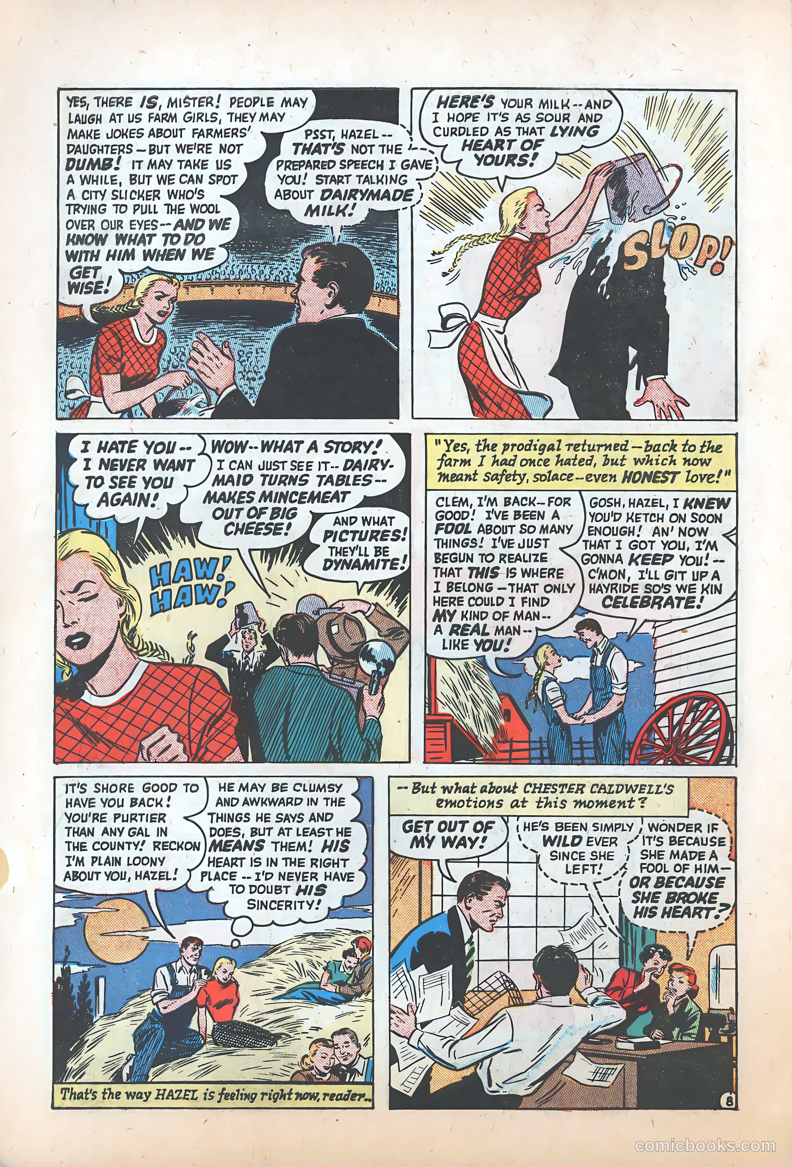 Romantic Adventures #8 (1950) — page 10 of 52