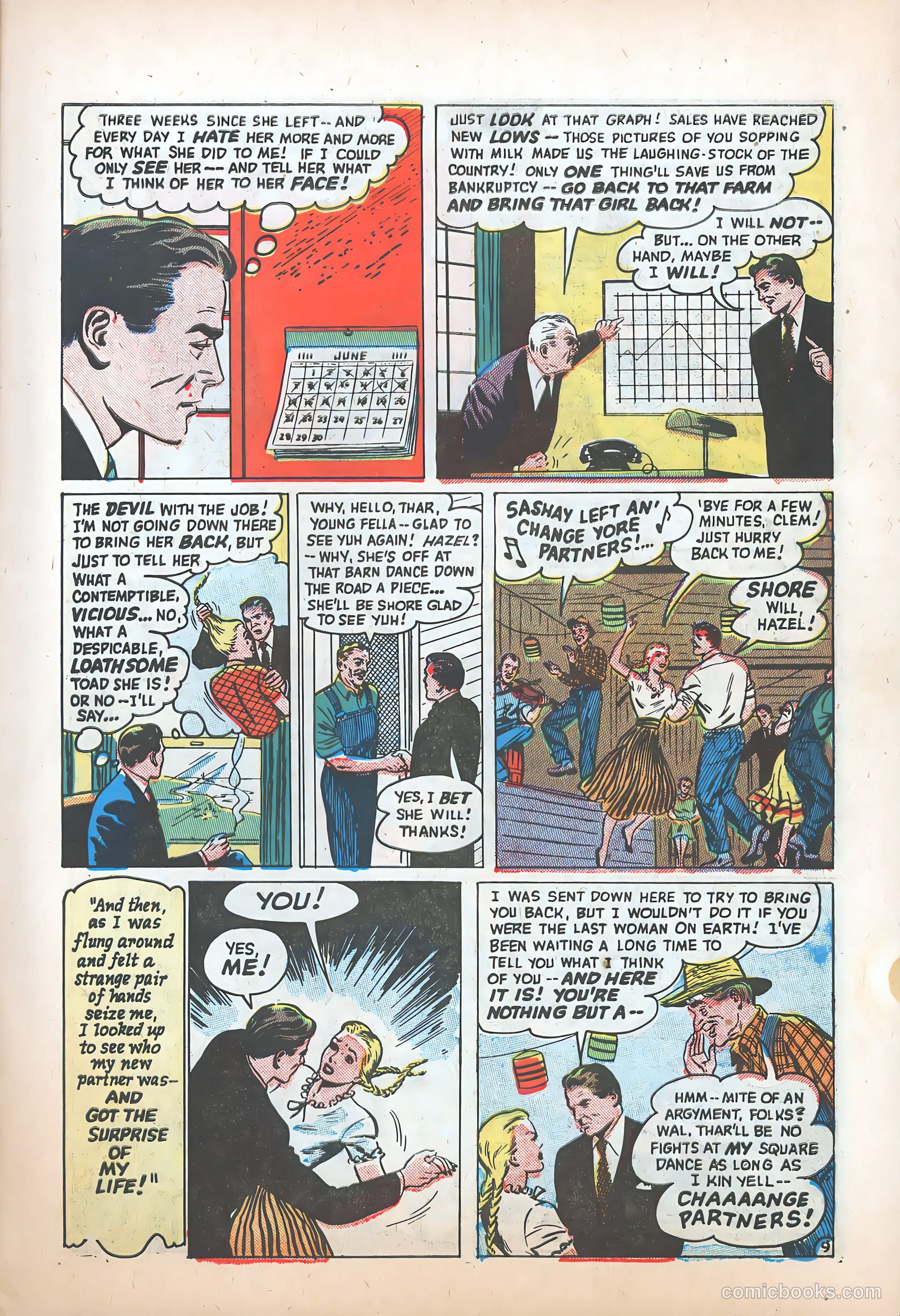 Romantic Adventures #8 (1950) — page 11 of 52