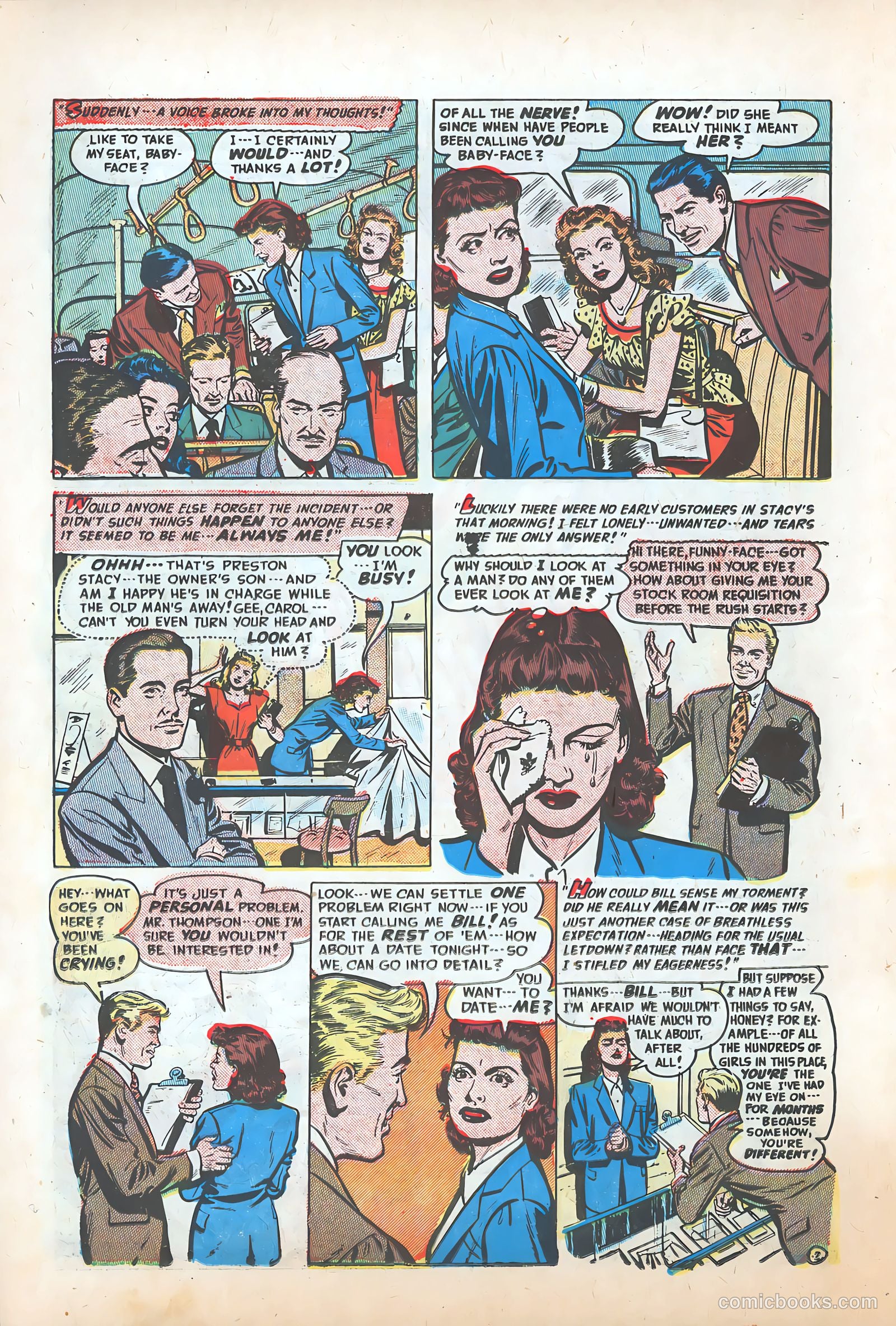 Romantic Adventures #8 (1950) — page 18 of 52
