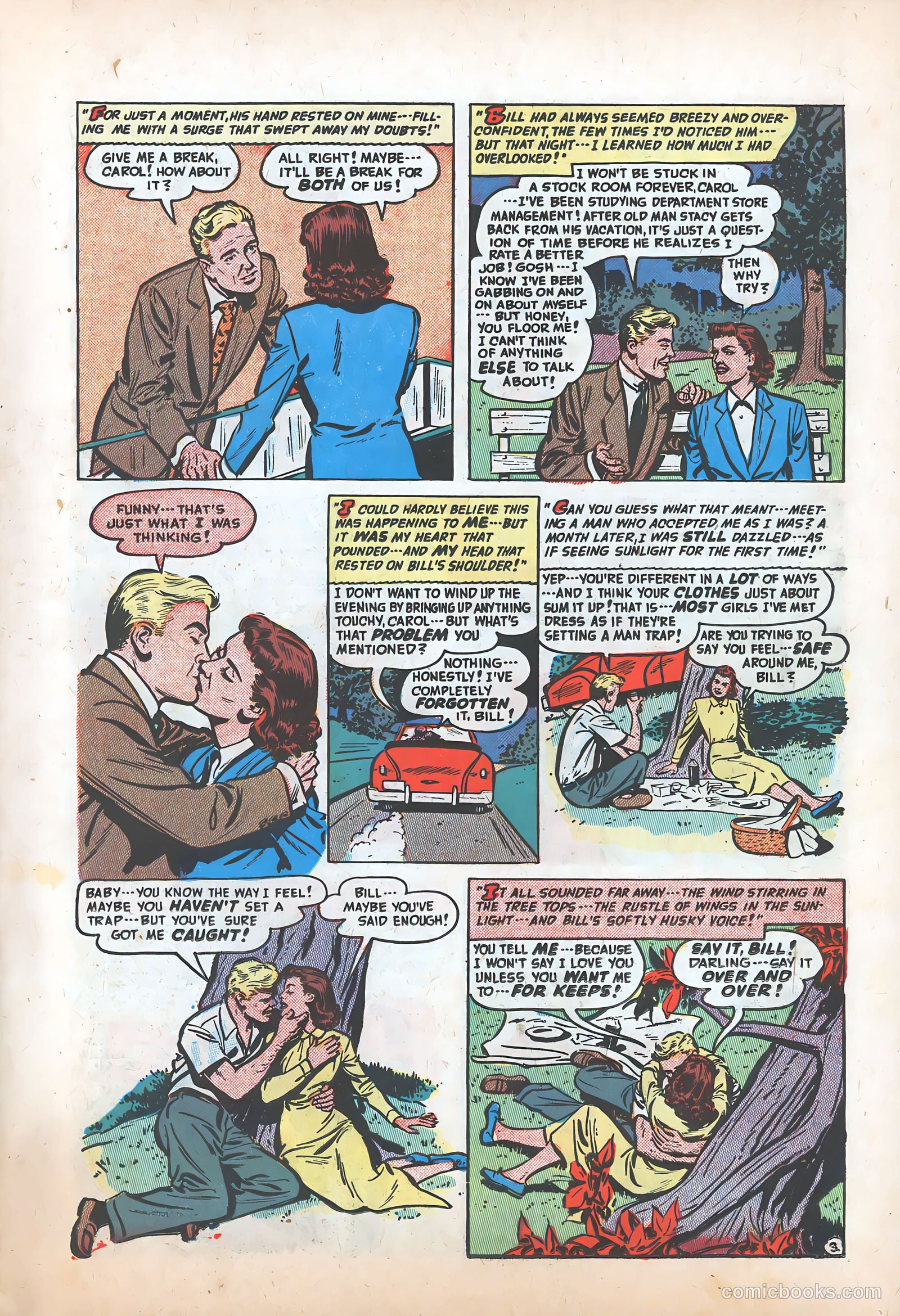 Romantic Adventures #8 (1950) — page 19 of 52