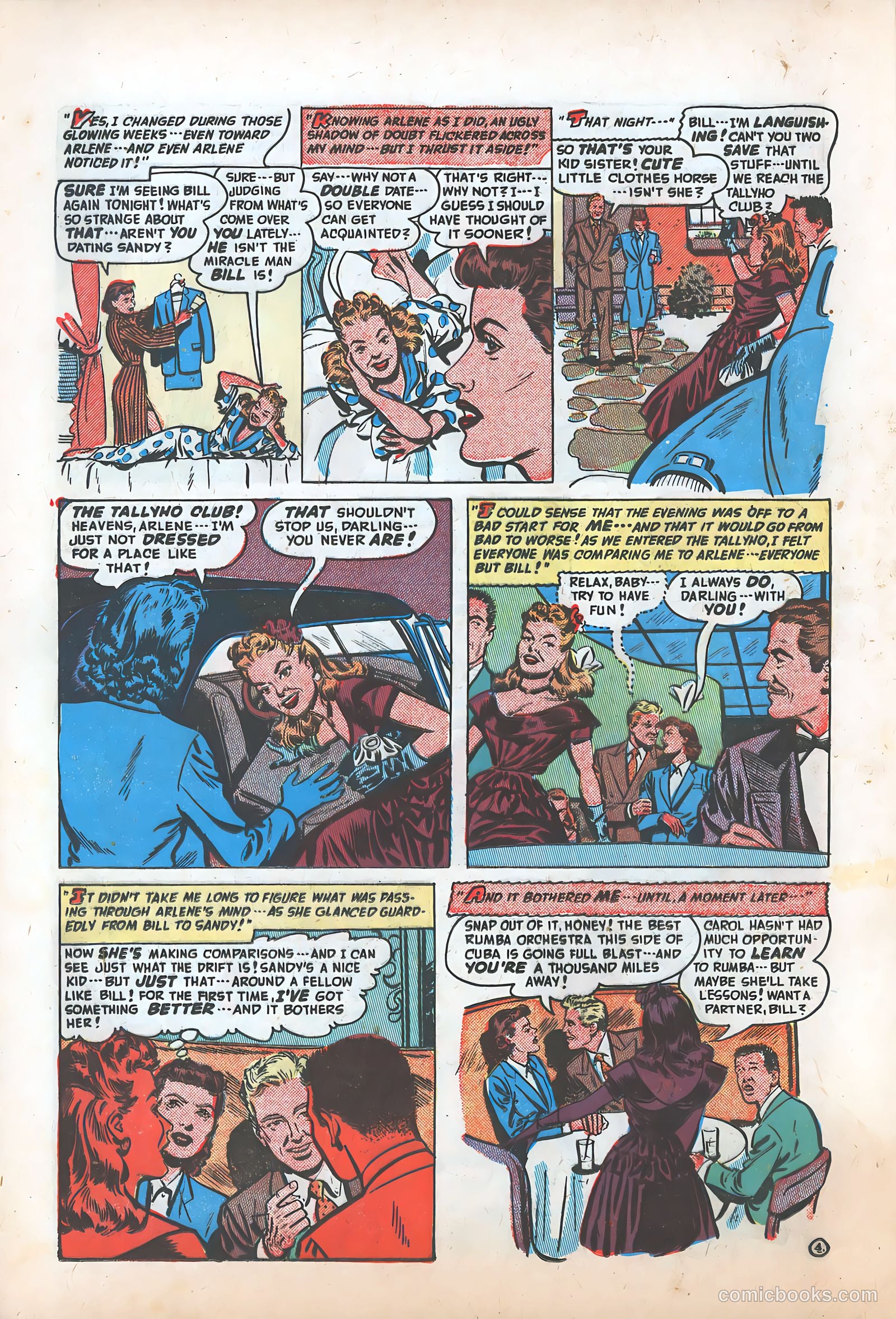 Romantic Adventures #8 (1950) — page 20 of 52