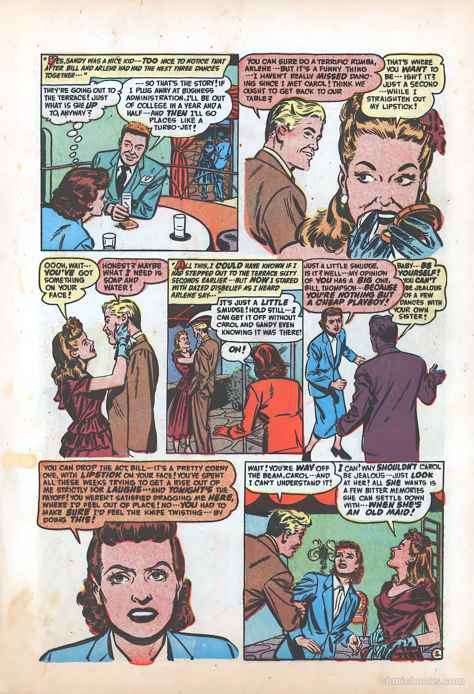 Romantic Adventures #8 (1950) — page 21 of 52