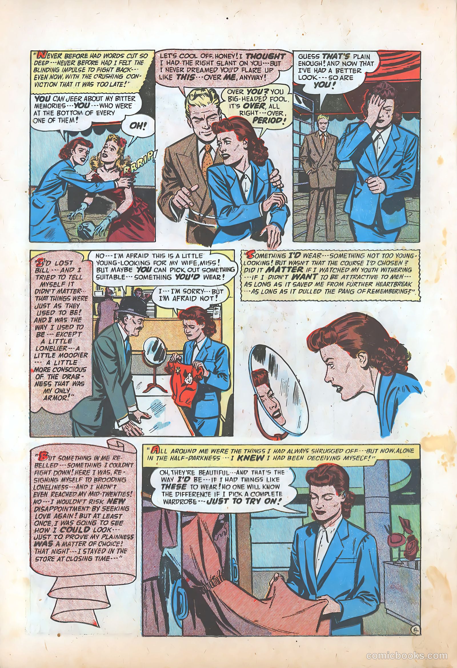 Romantic Adventures #8 (1950) — page 22 of 52