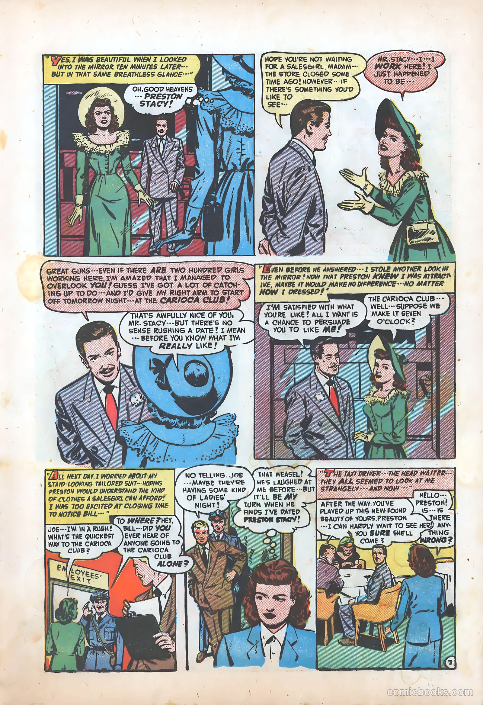 Romantic Adventures #8 (1950) — page 23 of 52