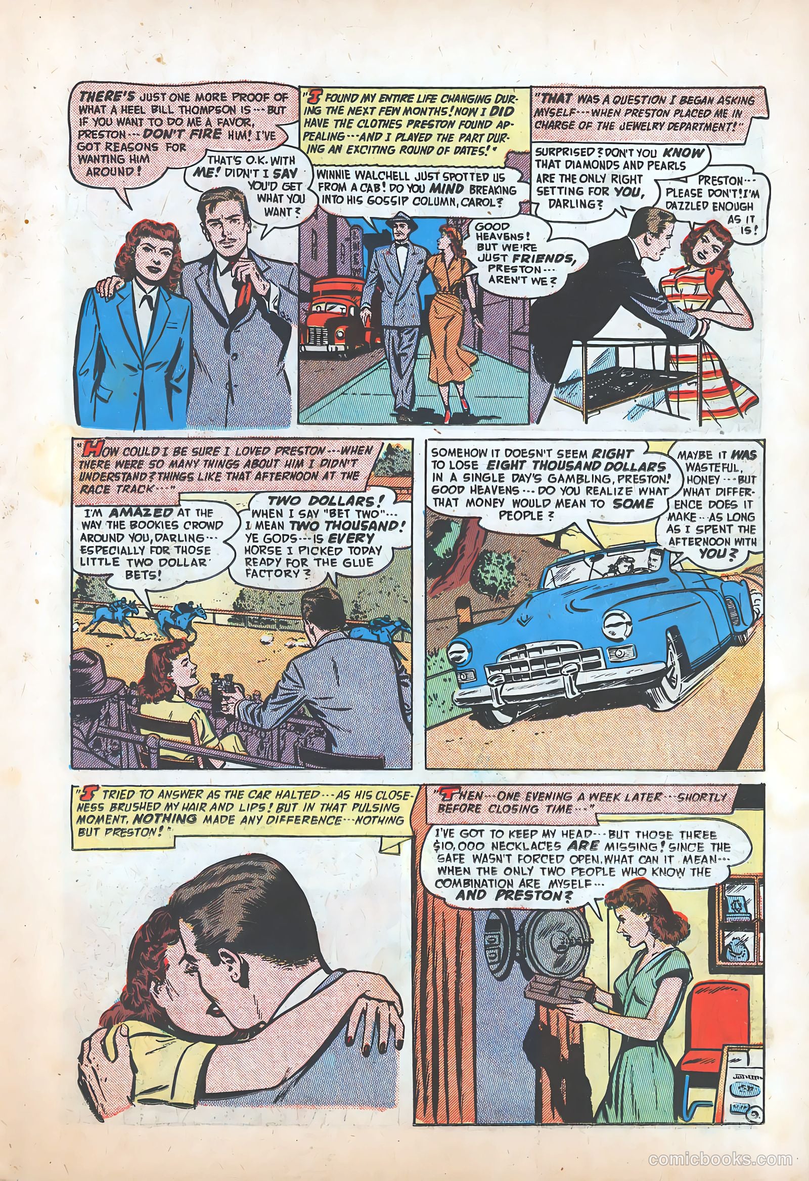 Romantic Adventures #8 (1950) — page 25 of 52